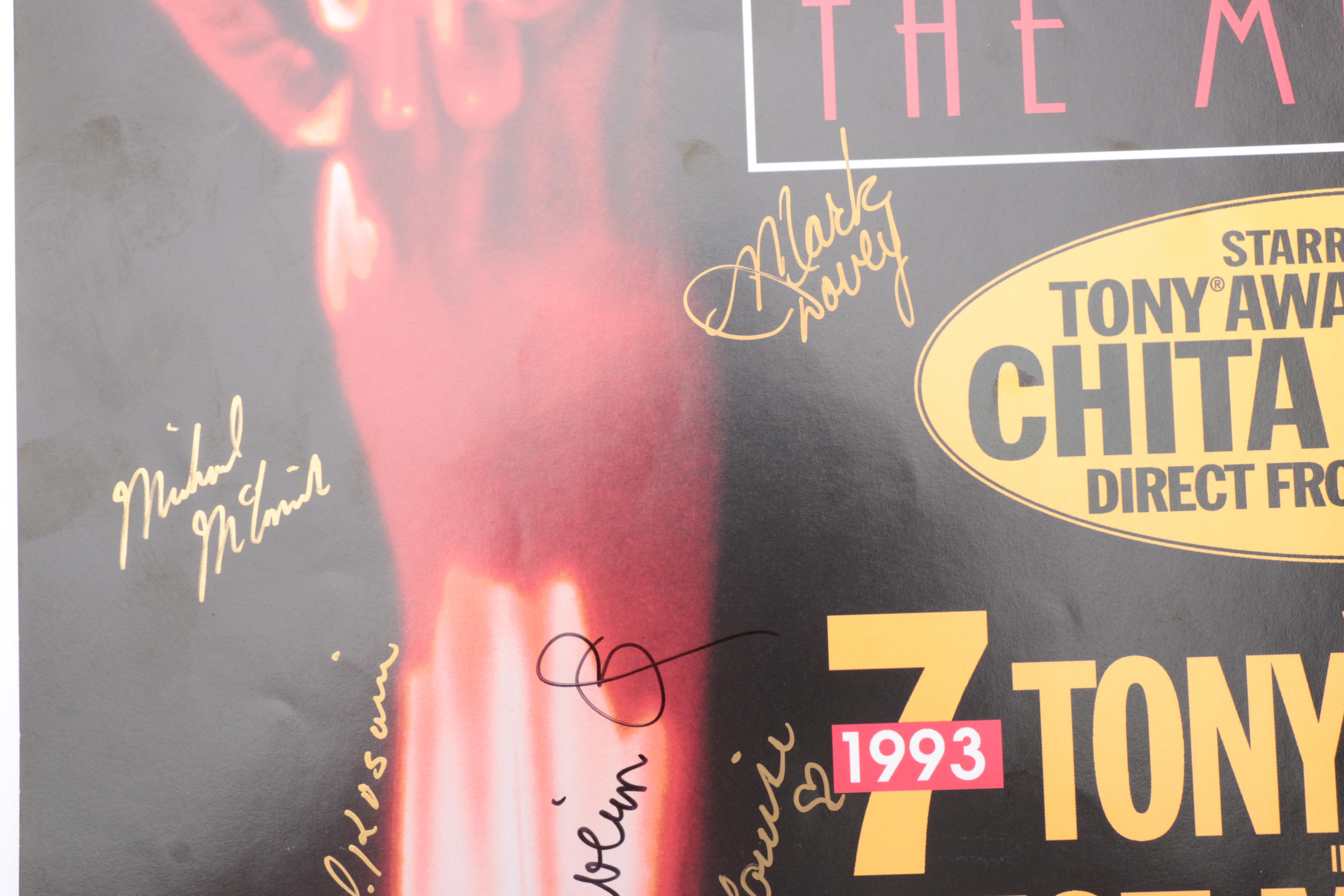 Autographed 'Kiss of The Spider Woman" Poster