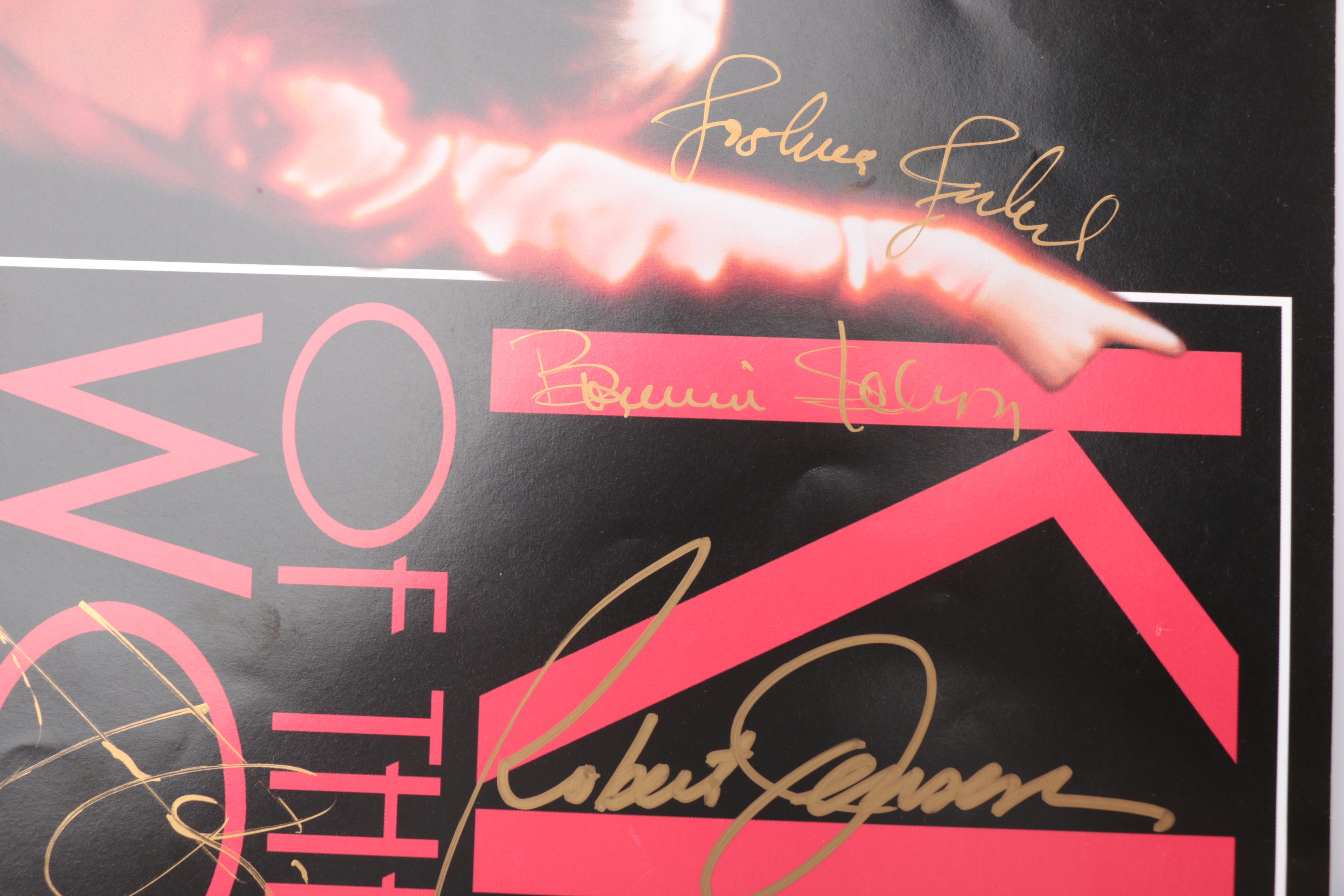 Autographed 'Kiss of The Spider Woman" Poster