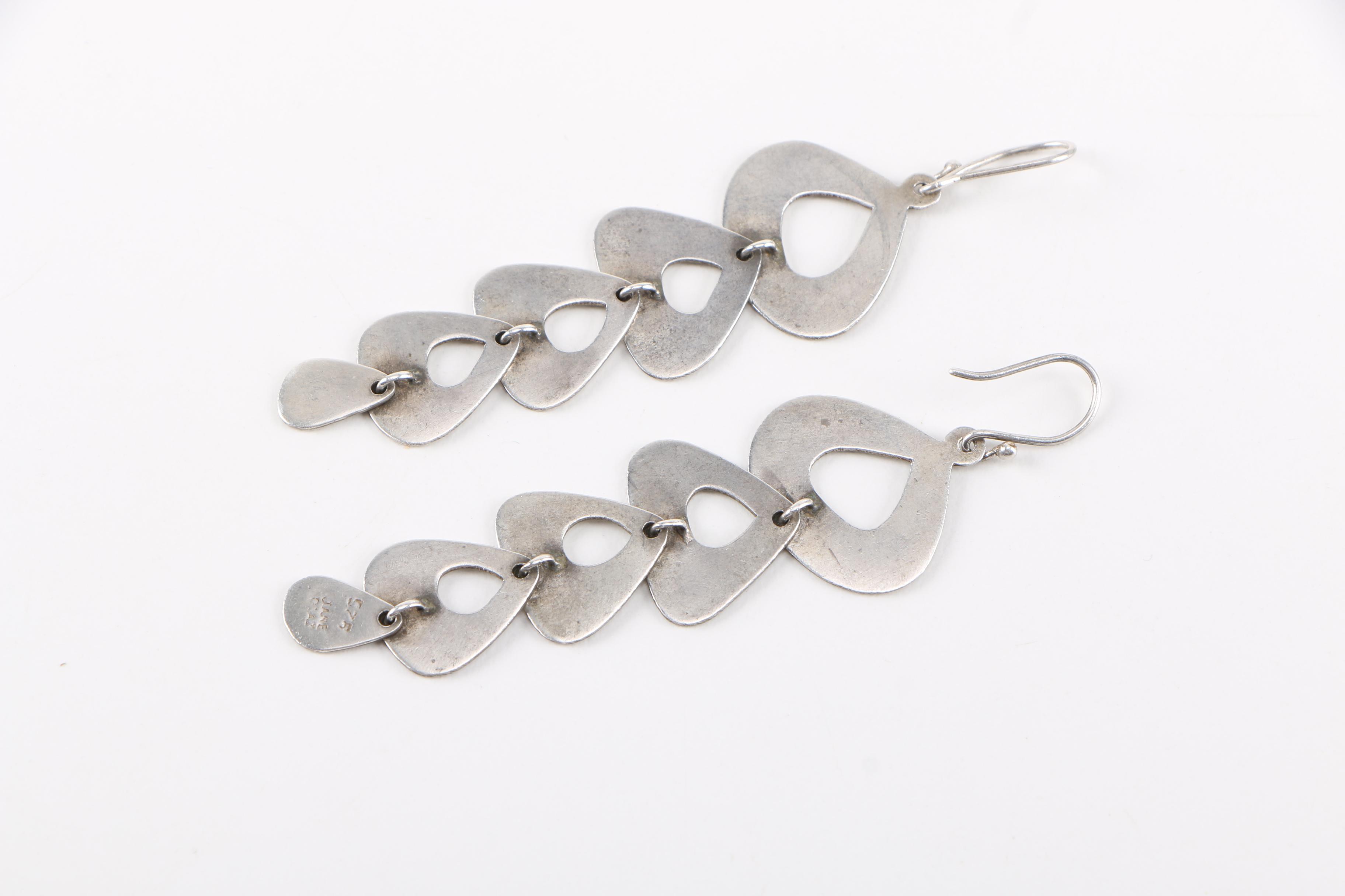 Vintage Assortment of Sterling Silver Jewelry Including Jane Diaz