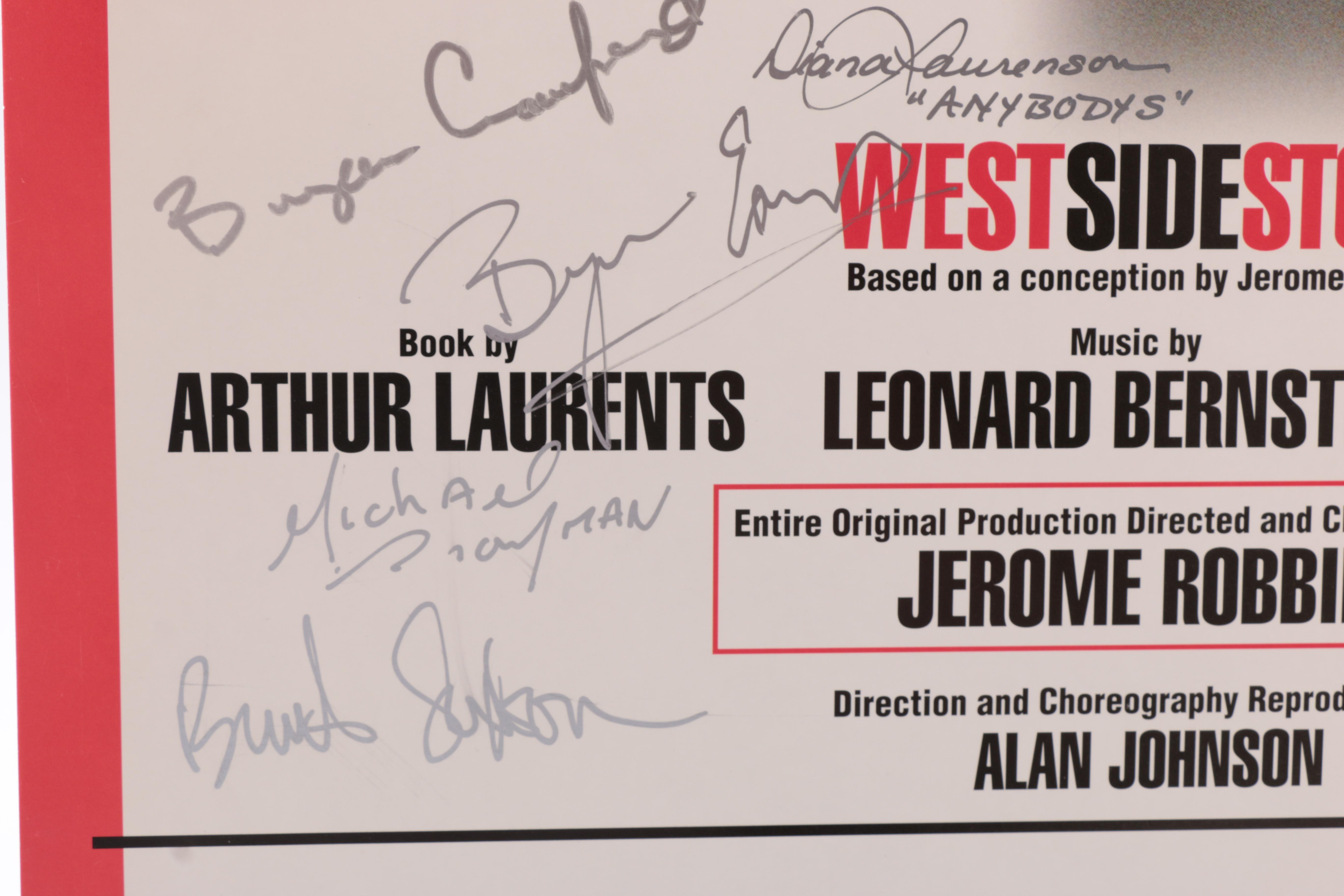 Autographed "West Side Story" Poster