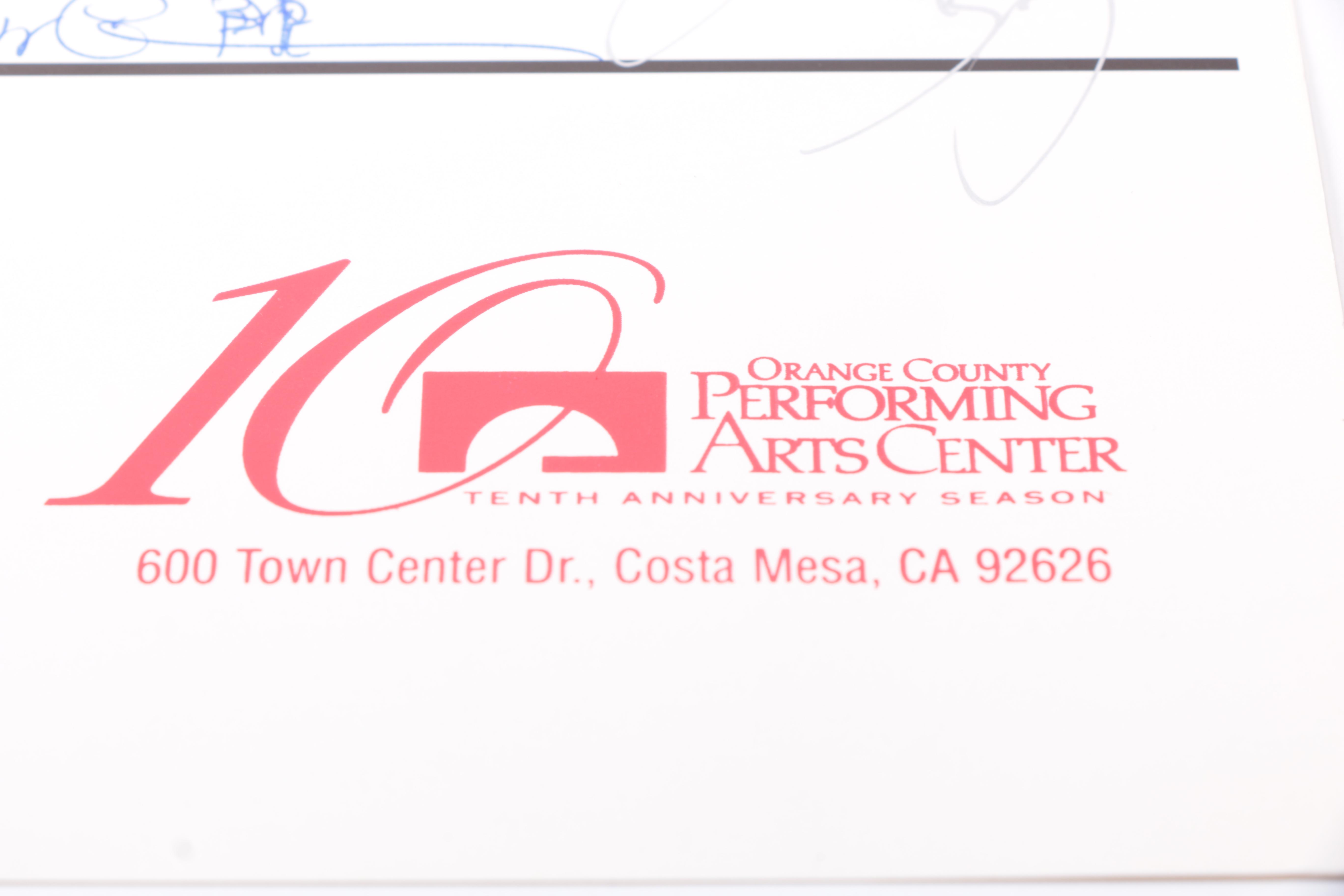 Autographed "West Side Story" Poster