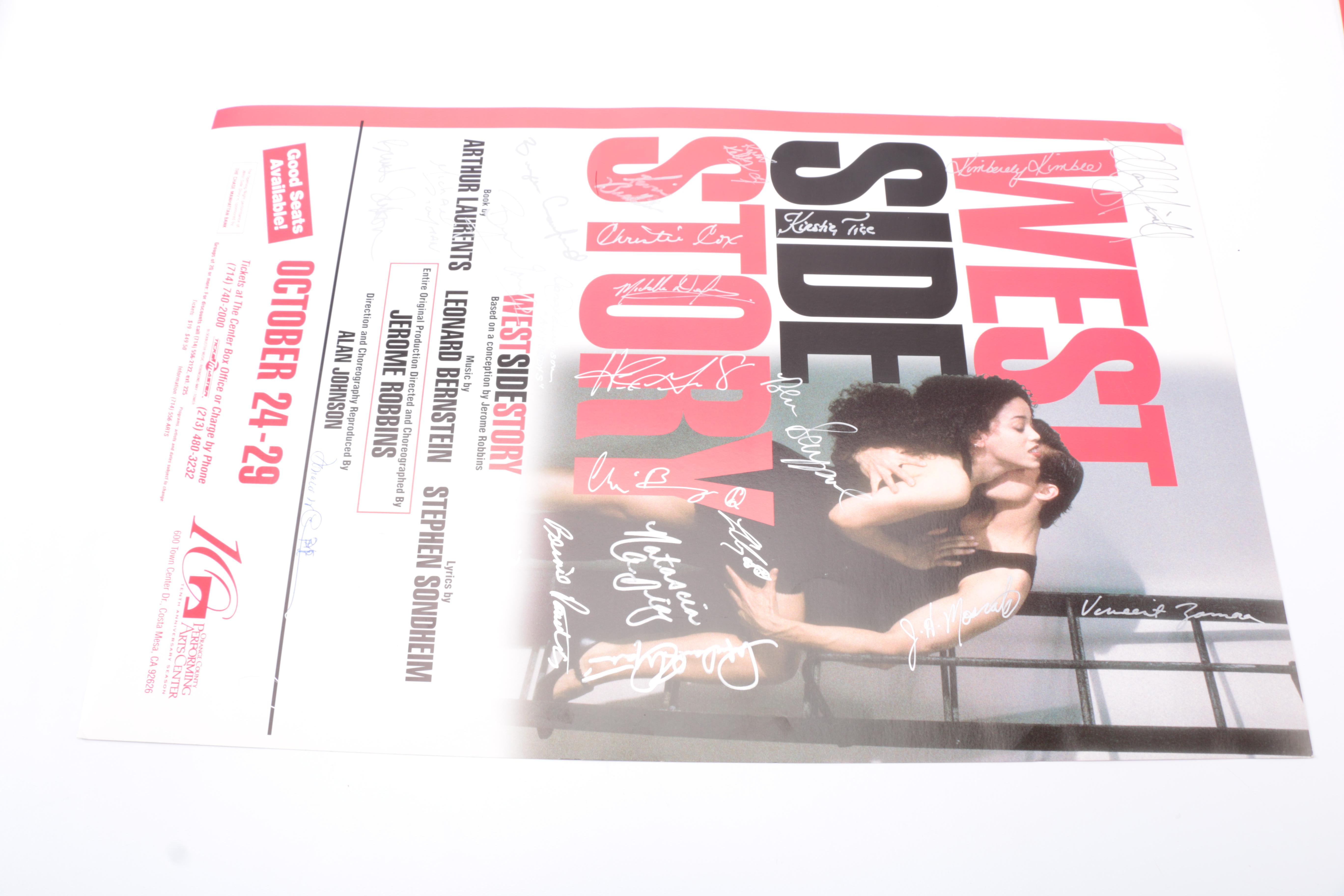 Autographed "West Side Story" Poster