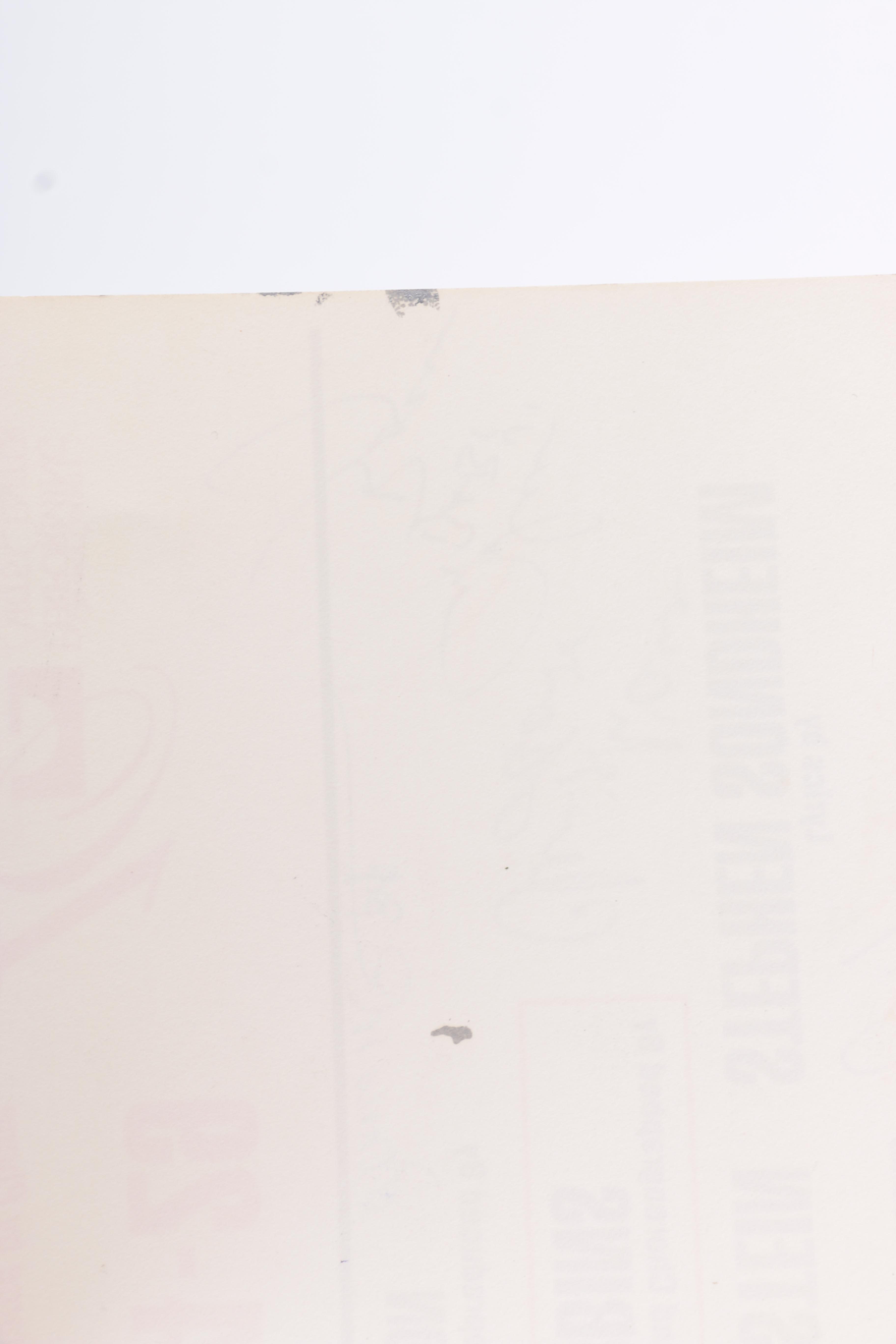 Autographed "West Side Story" Poster