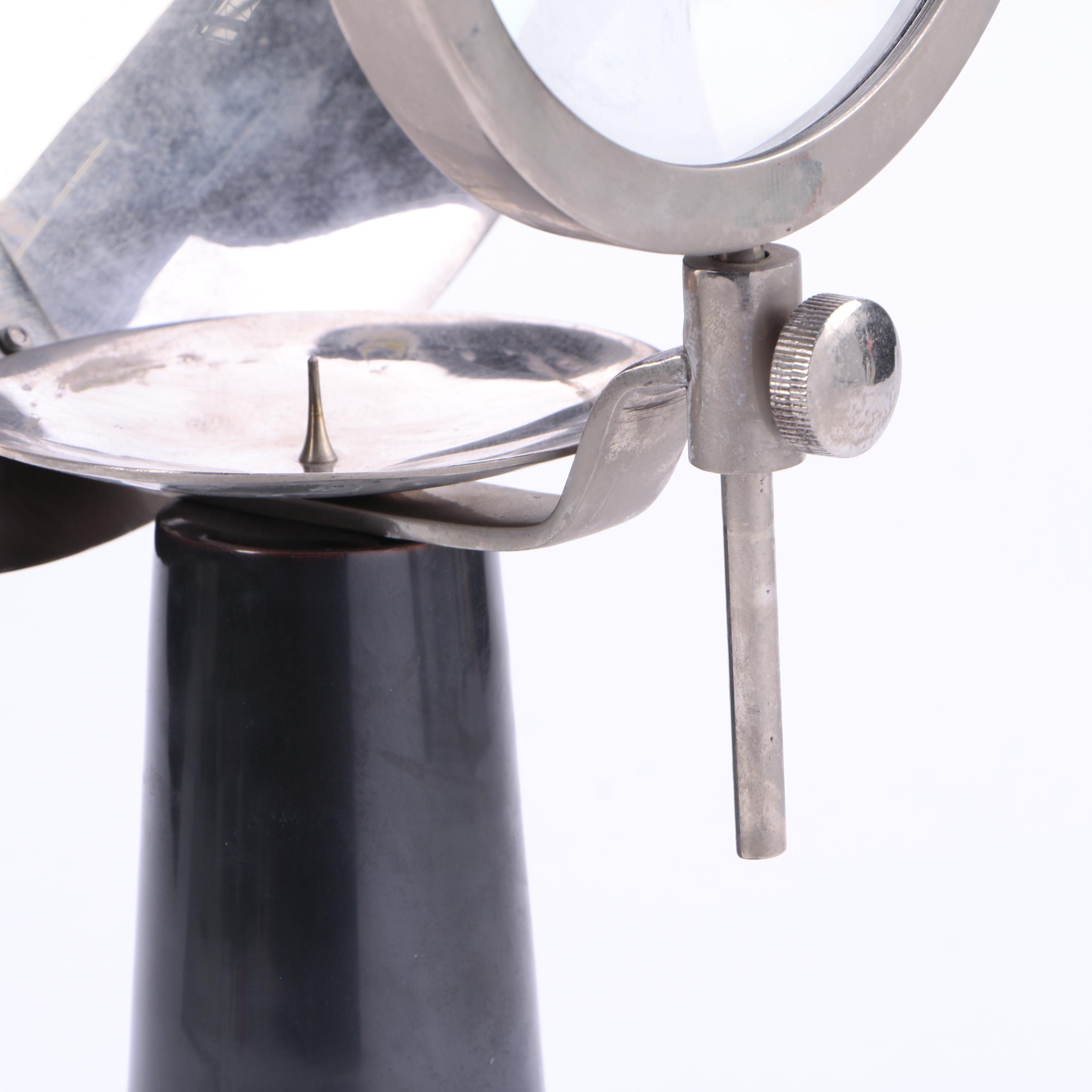 Vintage Parabolic Magnifier Medical Lamp