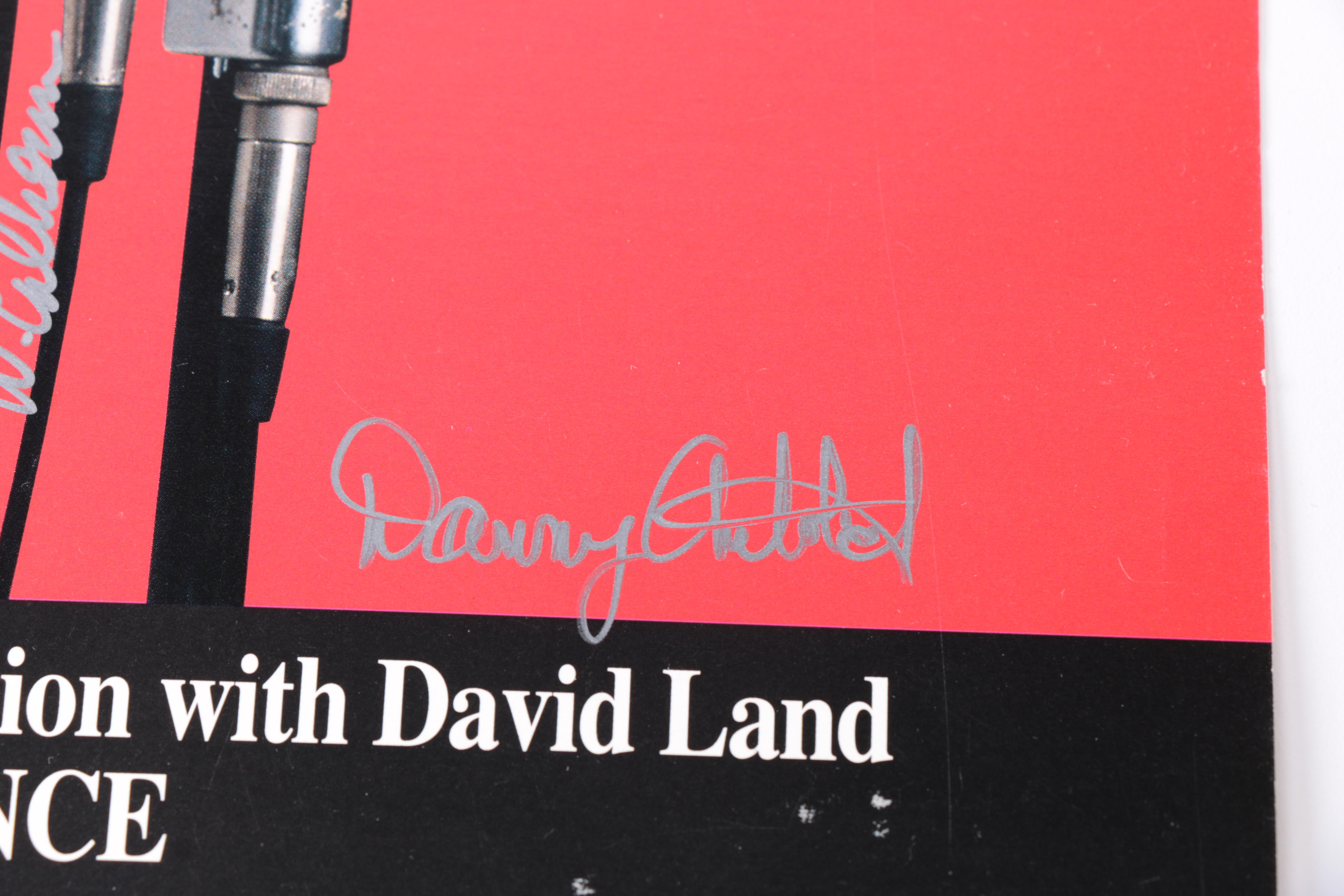 Autographed 1993 "EVITA" Poster