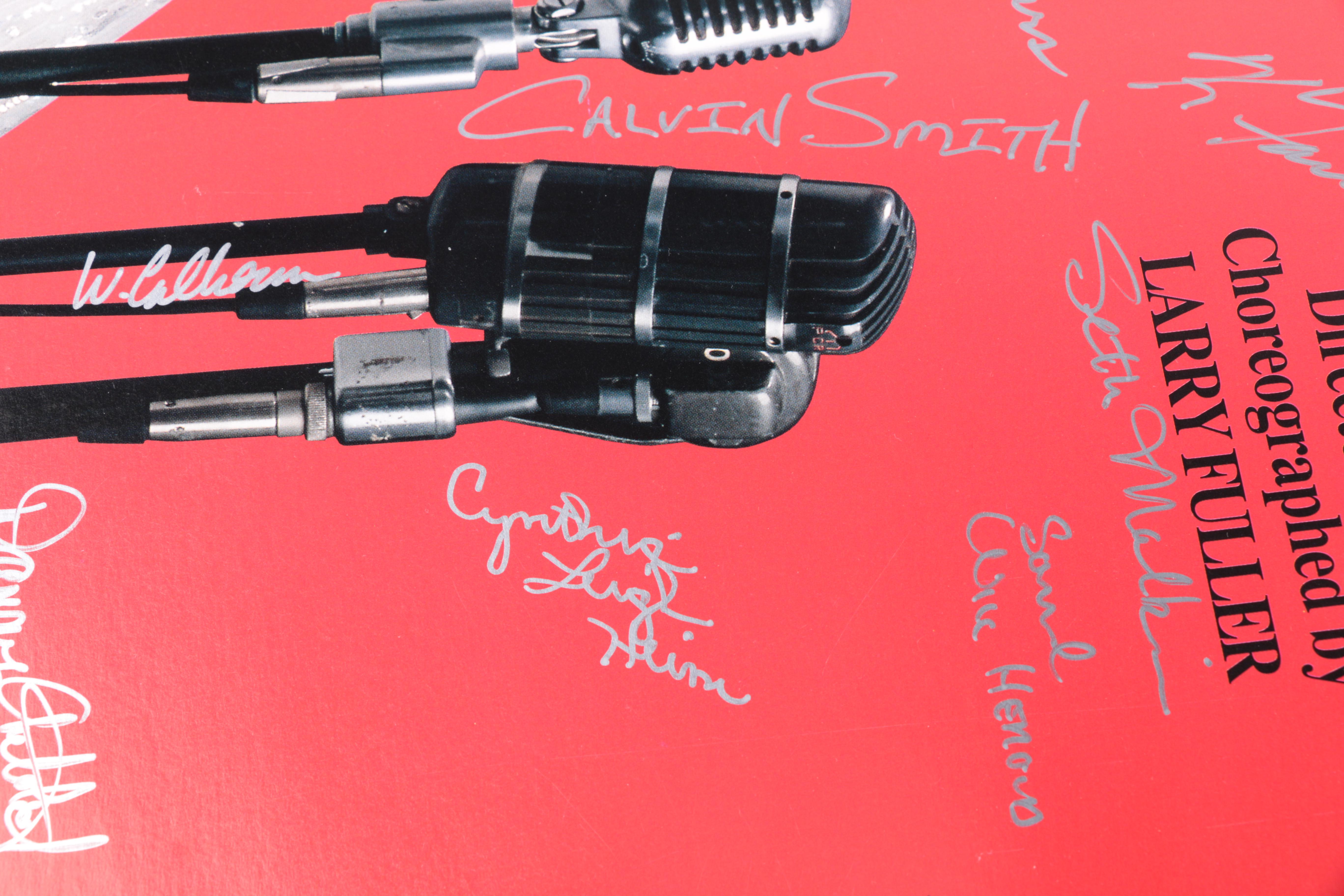 Autographed 1993 "EVITA" Poster