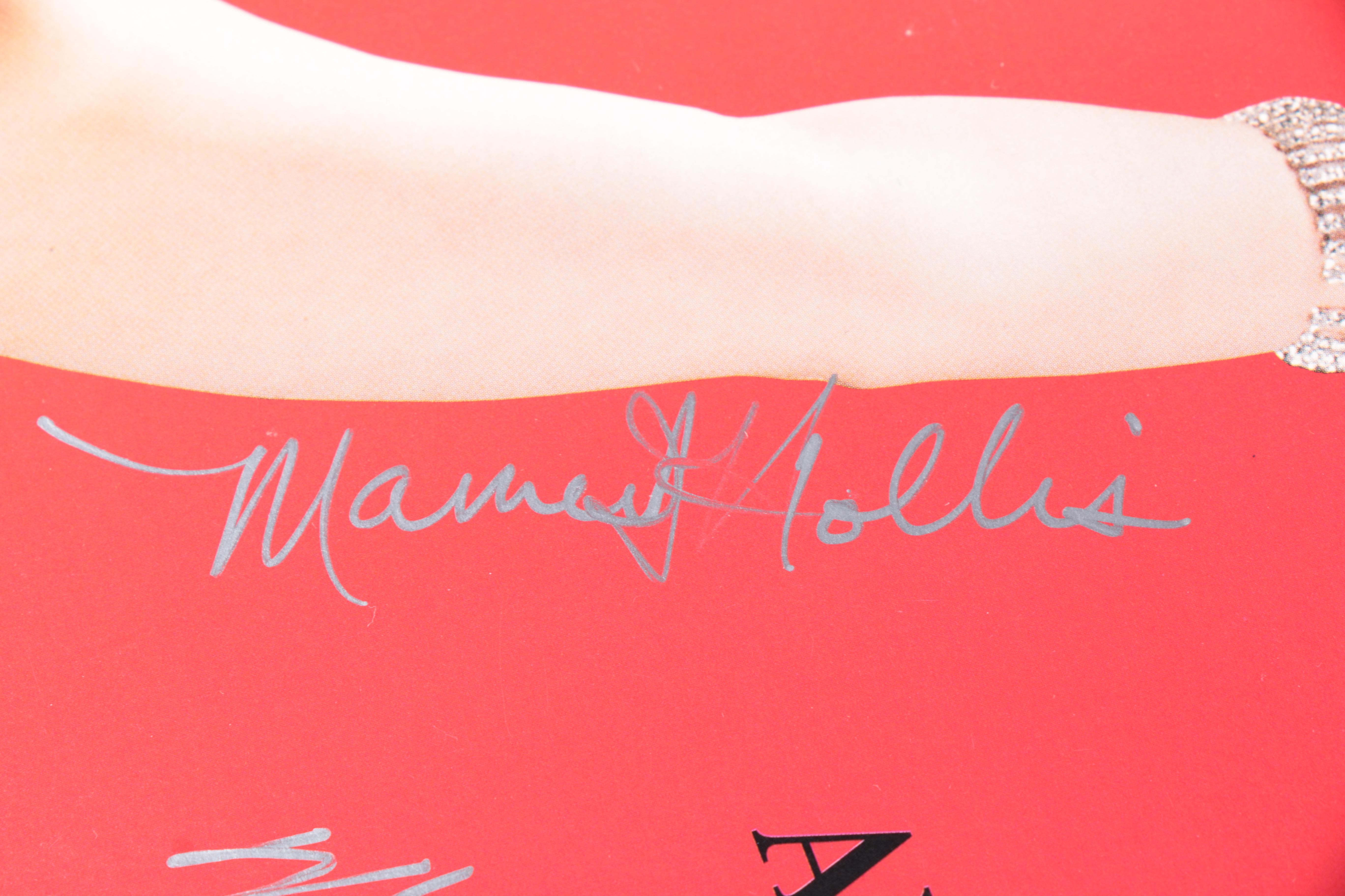 Autographed 1993 "EVITA" Poster