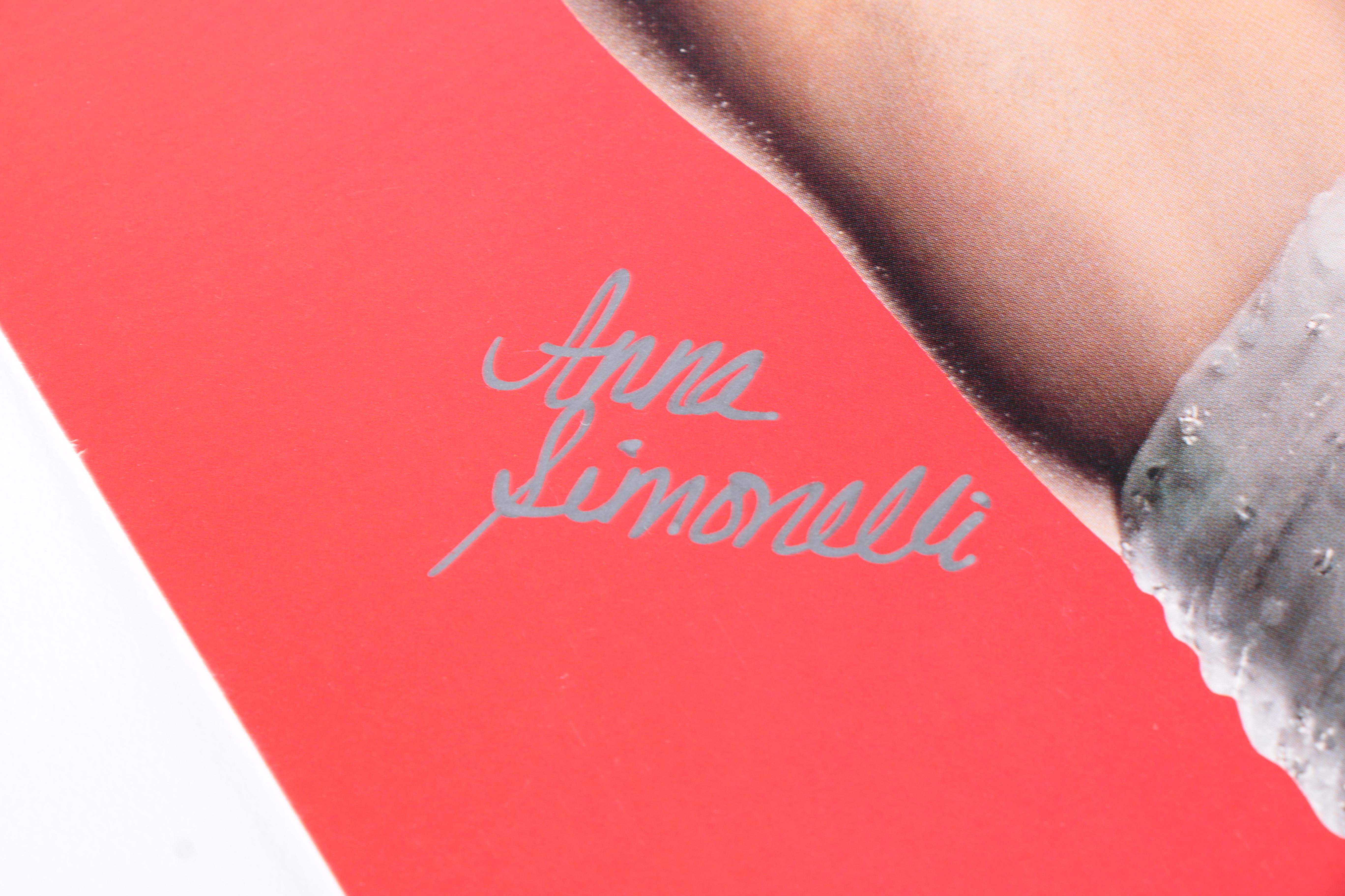 Autographed 1993 "EVITA" Poster