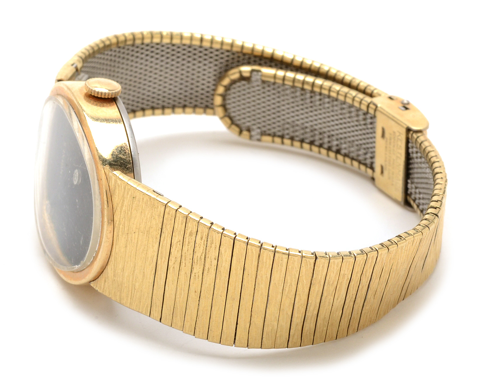 Vintage Longines Gold Filled Diamond Watch with Kestenmade Band