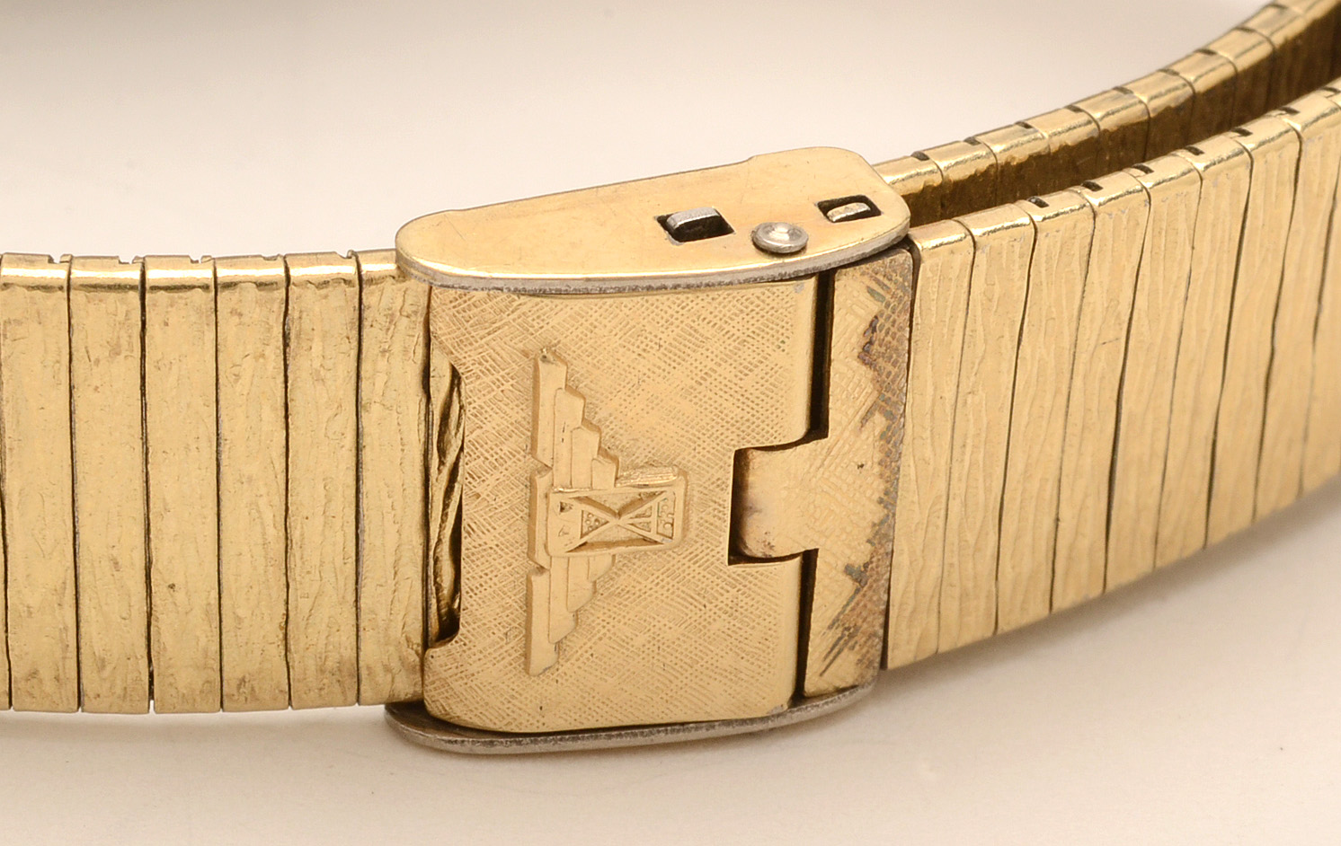 Vintage Longines Gold Filled Diamond Watch with Kestenmade Band