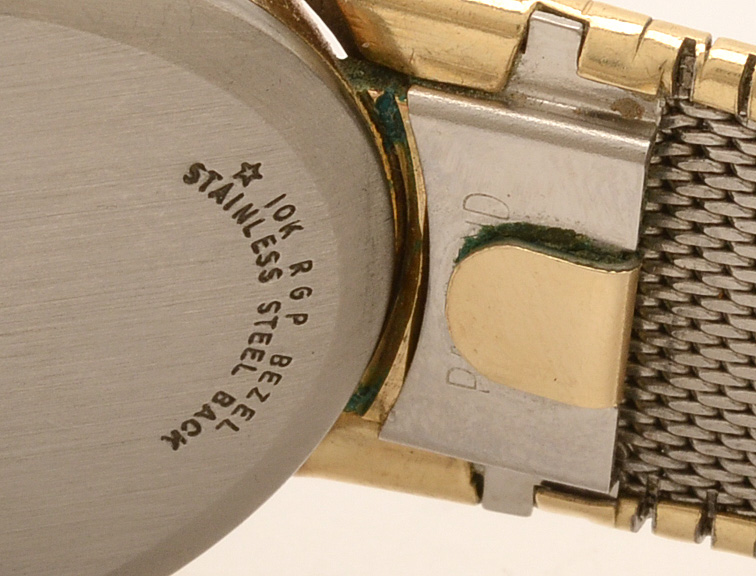 Vintage Longines Gold Filled Diamond Watch with Kestenmade Band