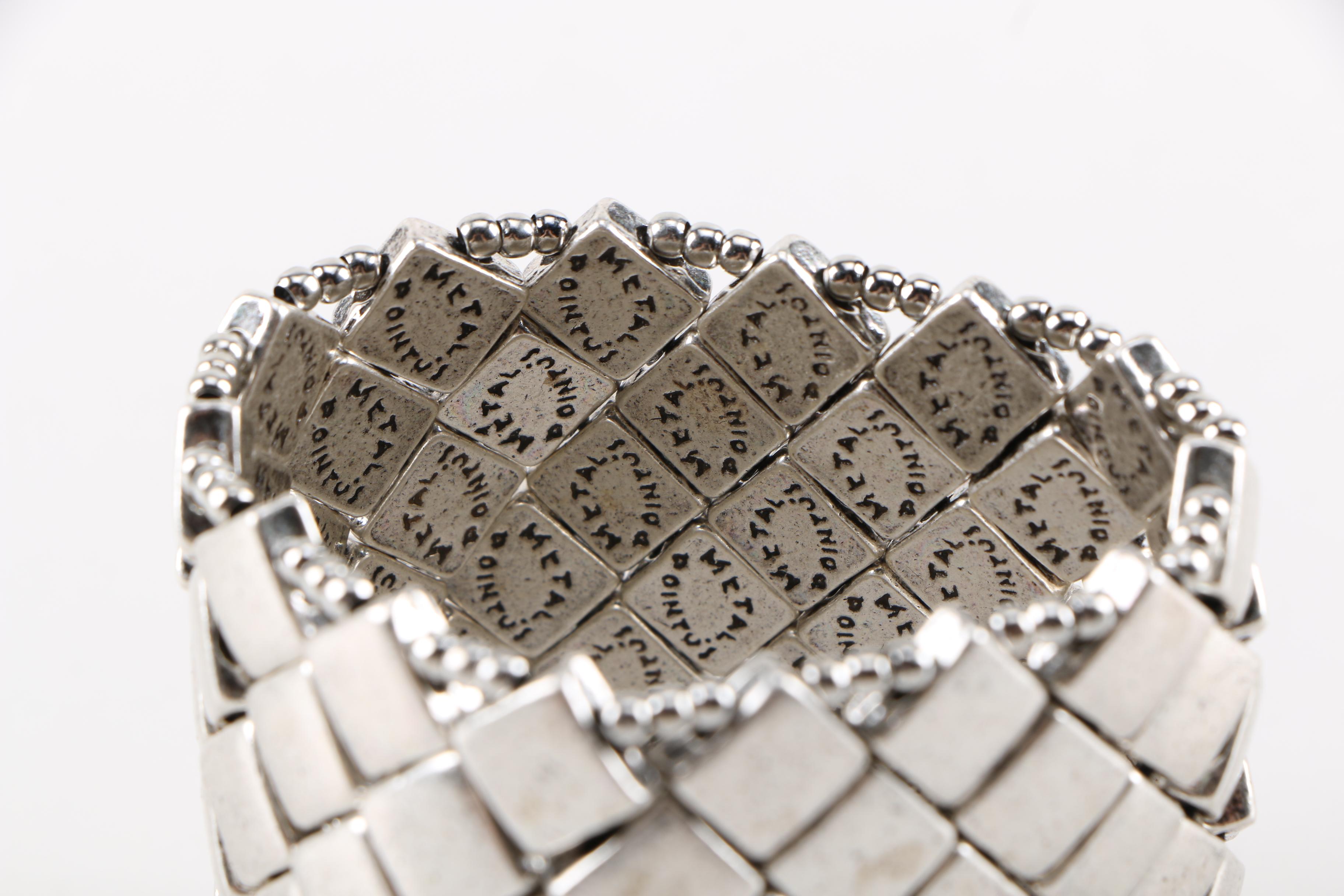 Metal Pointus Stretch Bracelet