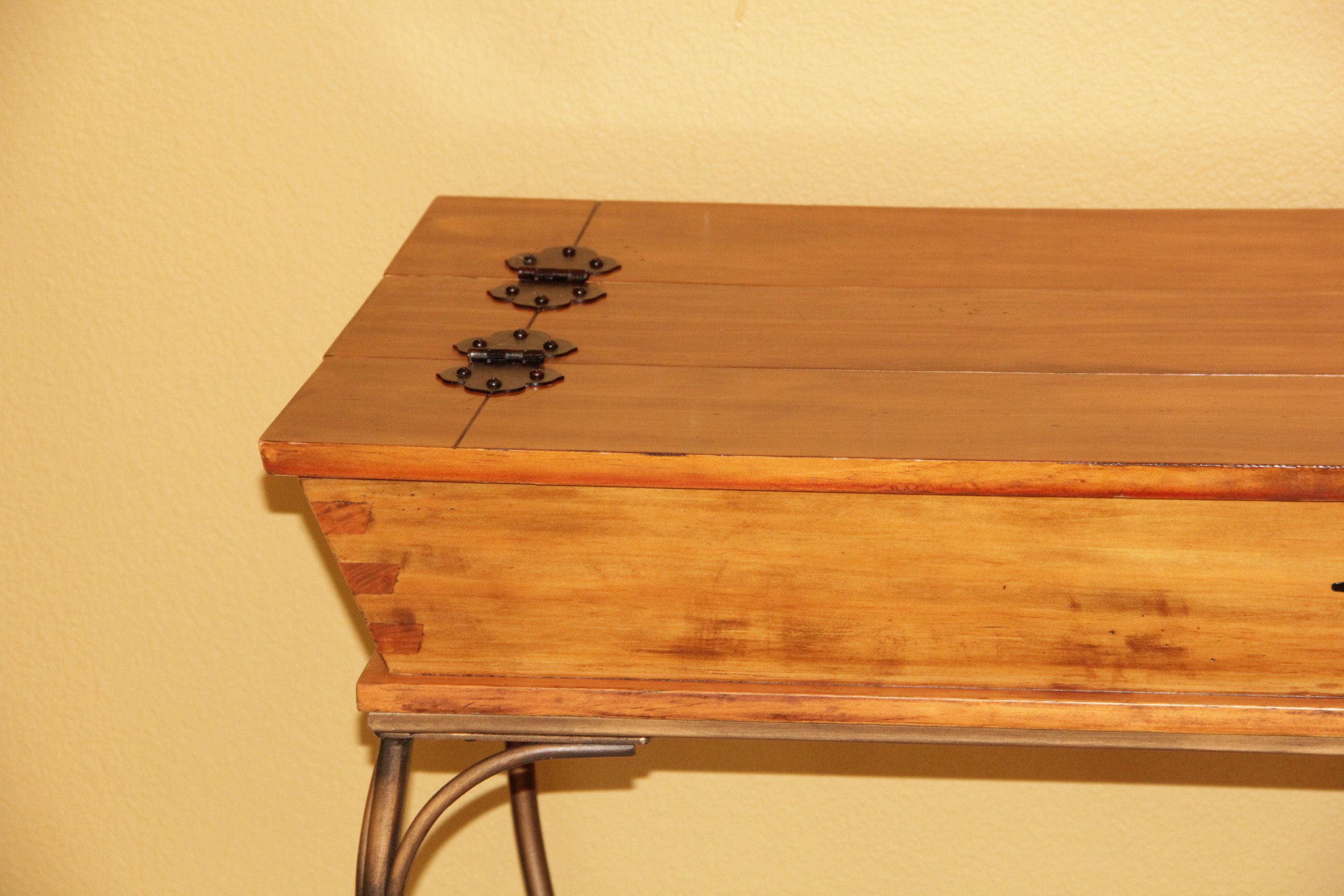 Dough Box Style Console Table
