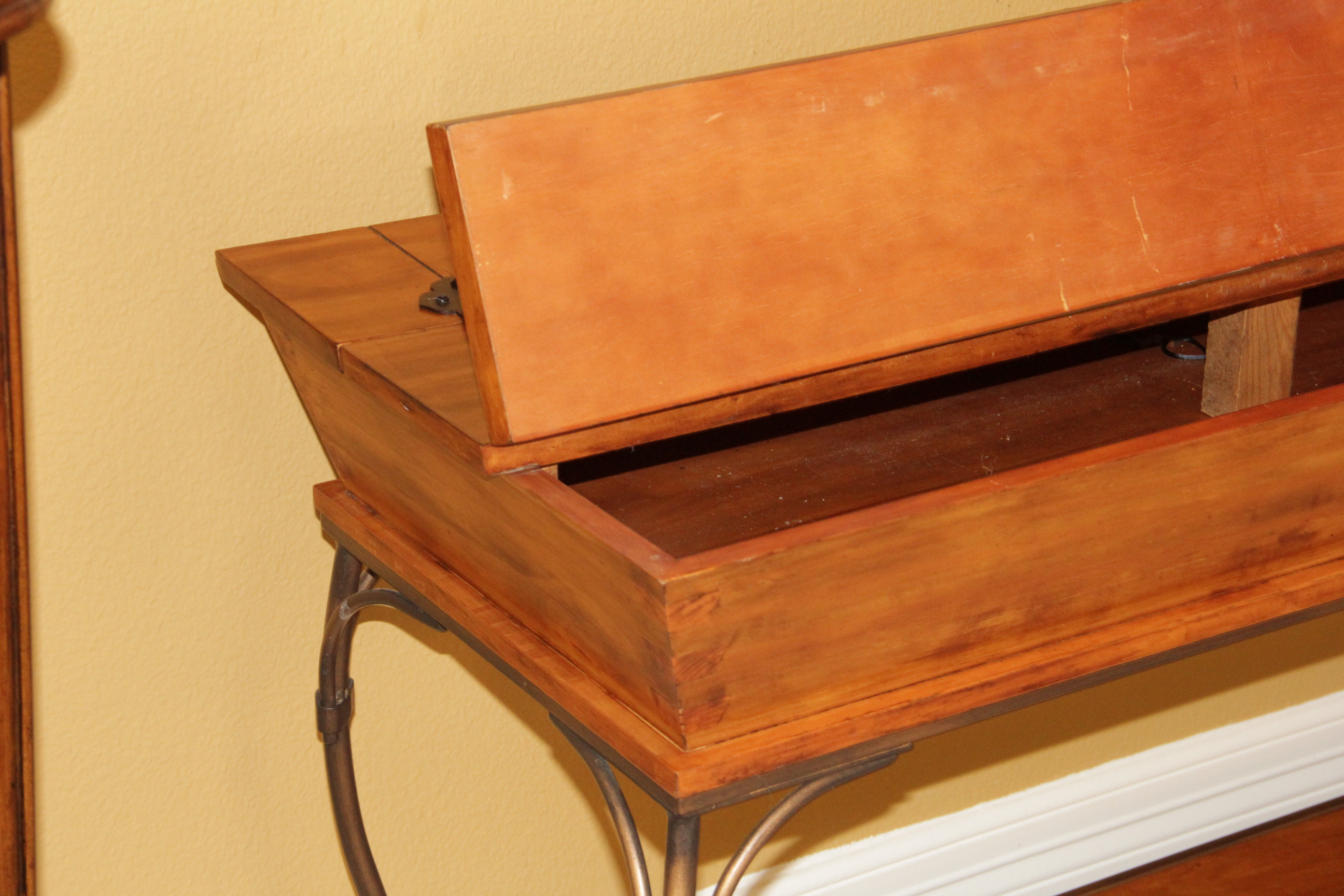 Dough Box Style Console Table