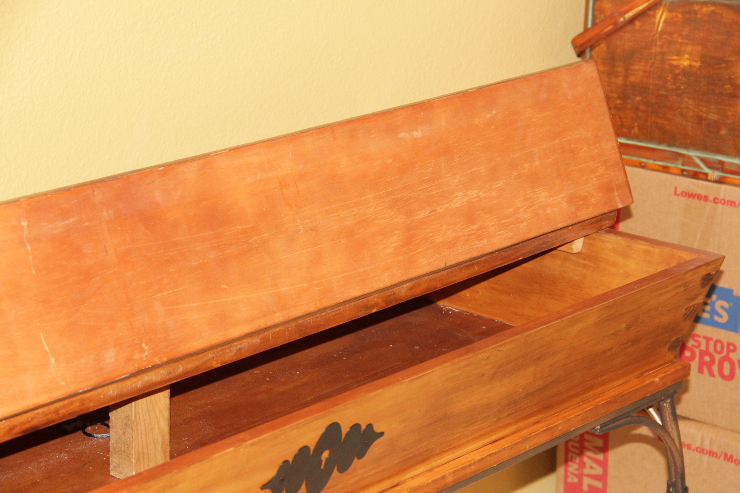 Dough Box Style Console Table