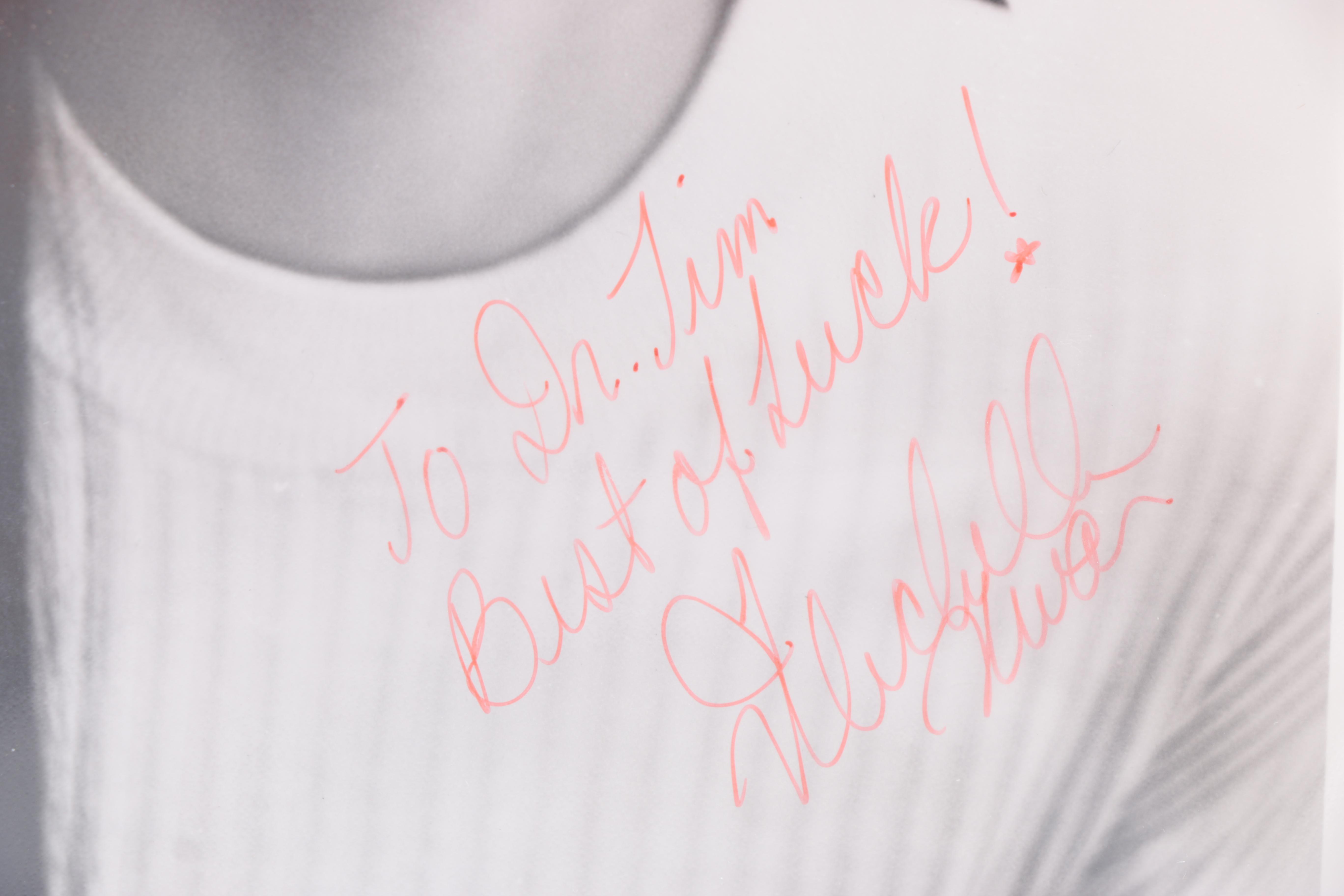 Autographed "Michelle Kwan" U.S. Figure Skating Photograph