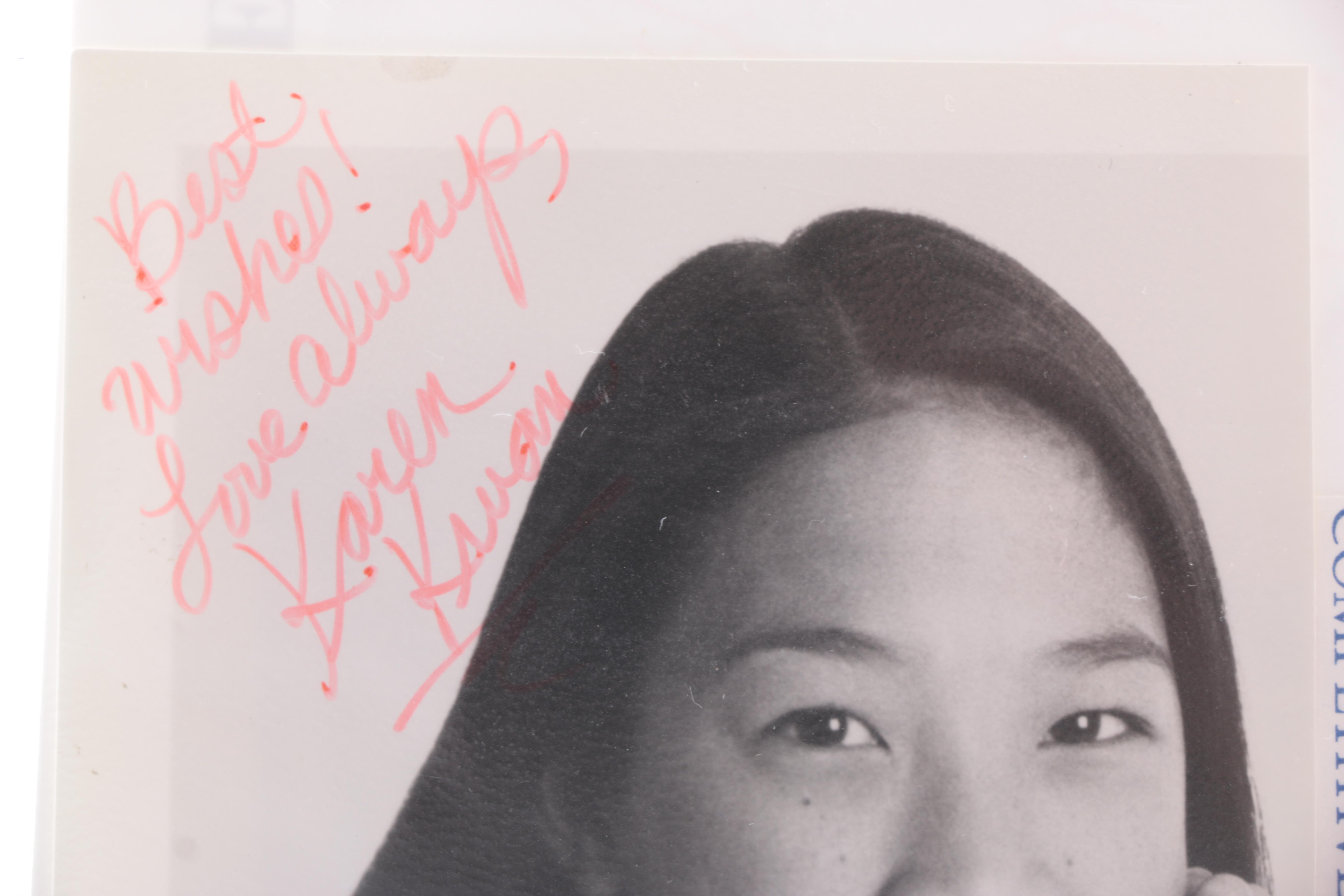 Autographed "Michelle Kwan" U.S. Figure Skating Photograph