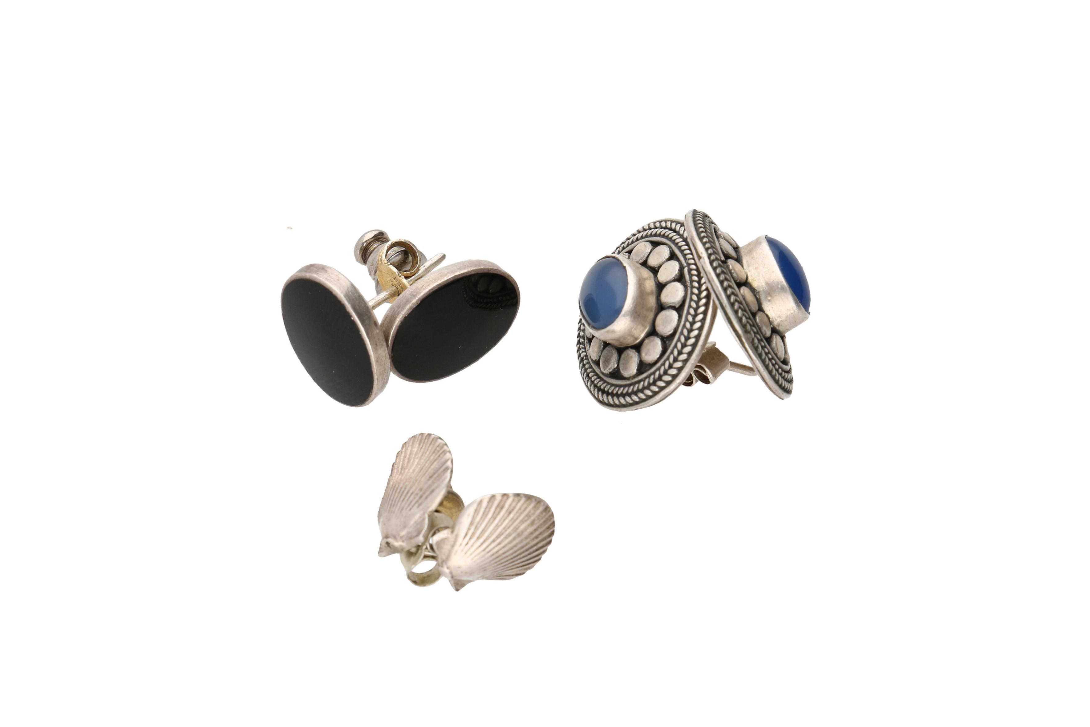 Sterling Silver Brooches and Earrings