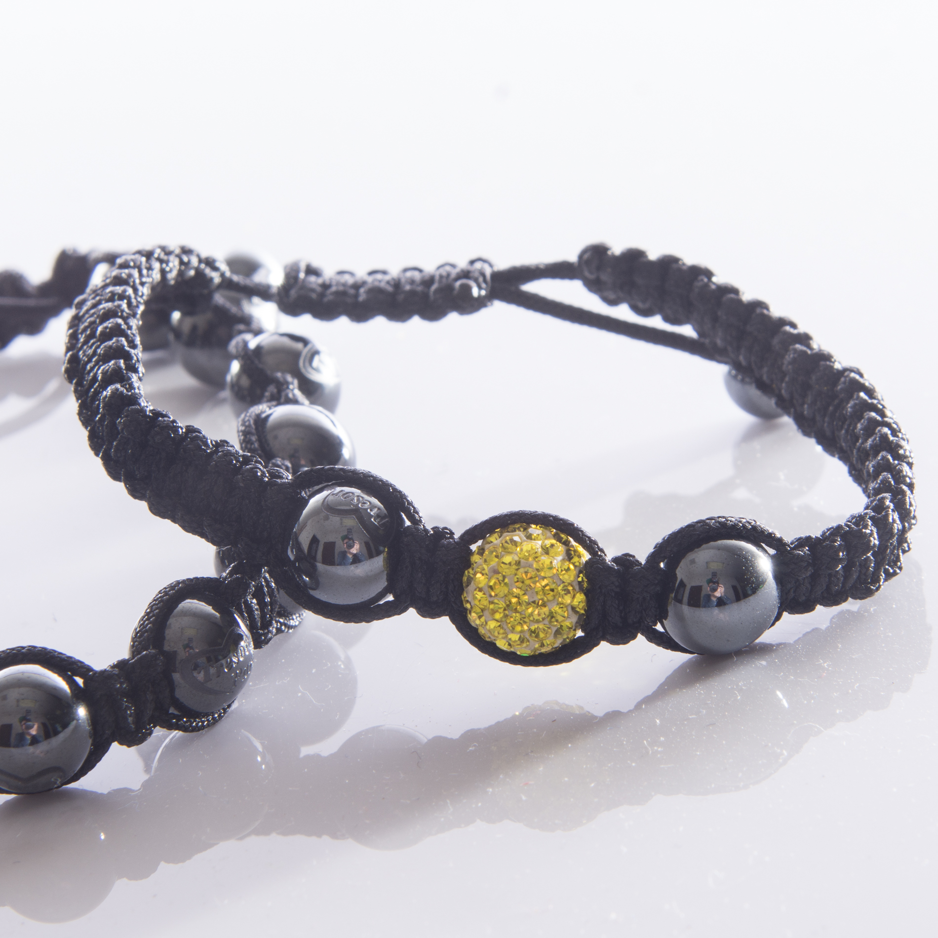 Shamballa Style Bracelets featuring Tresor Paris