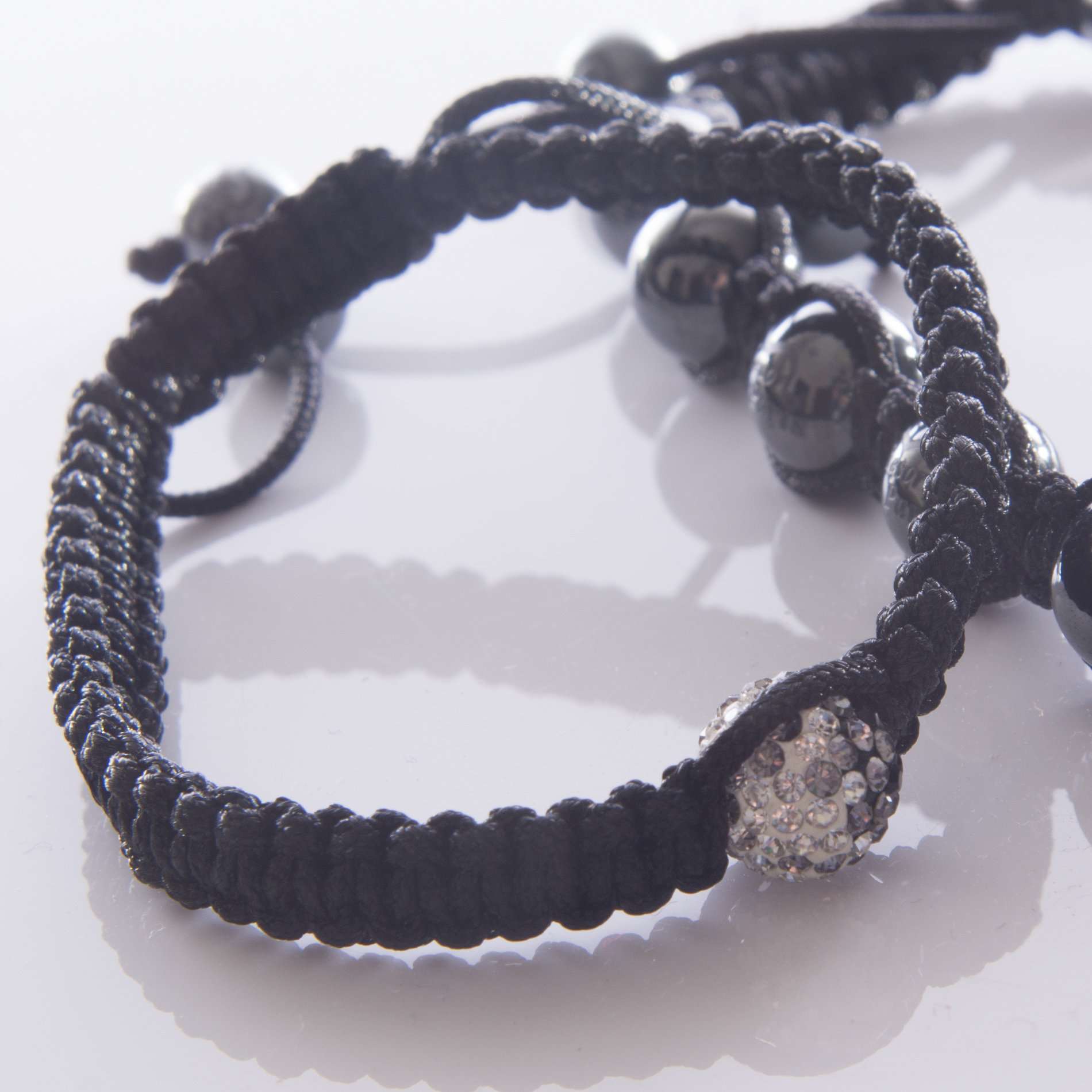 Shamballa Style Bracelets featuring Tresor Paris