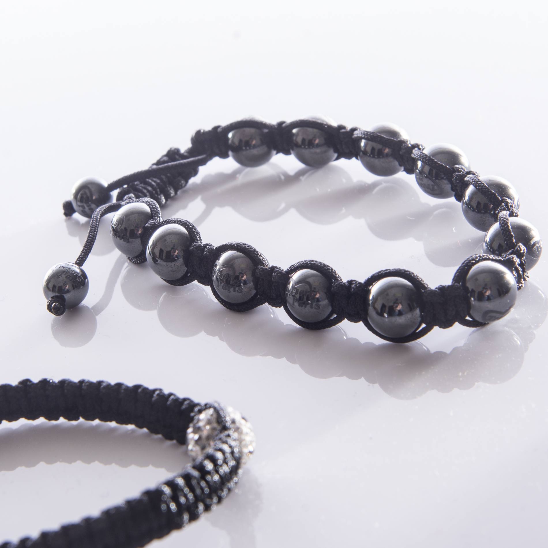 Shamballa Style Bracelets featuring Tresor Paris