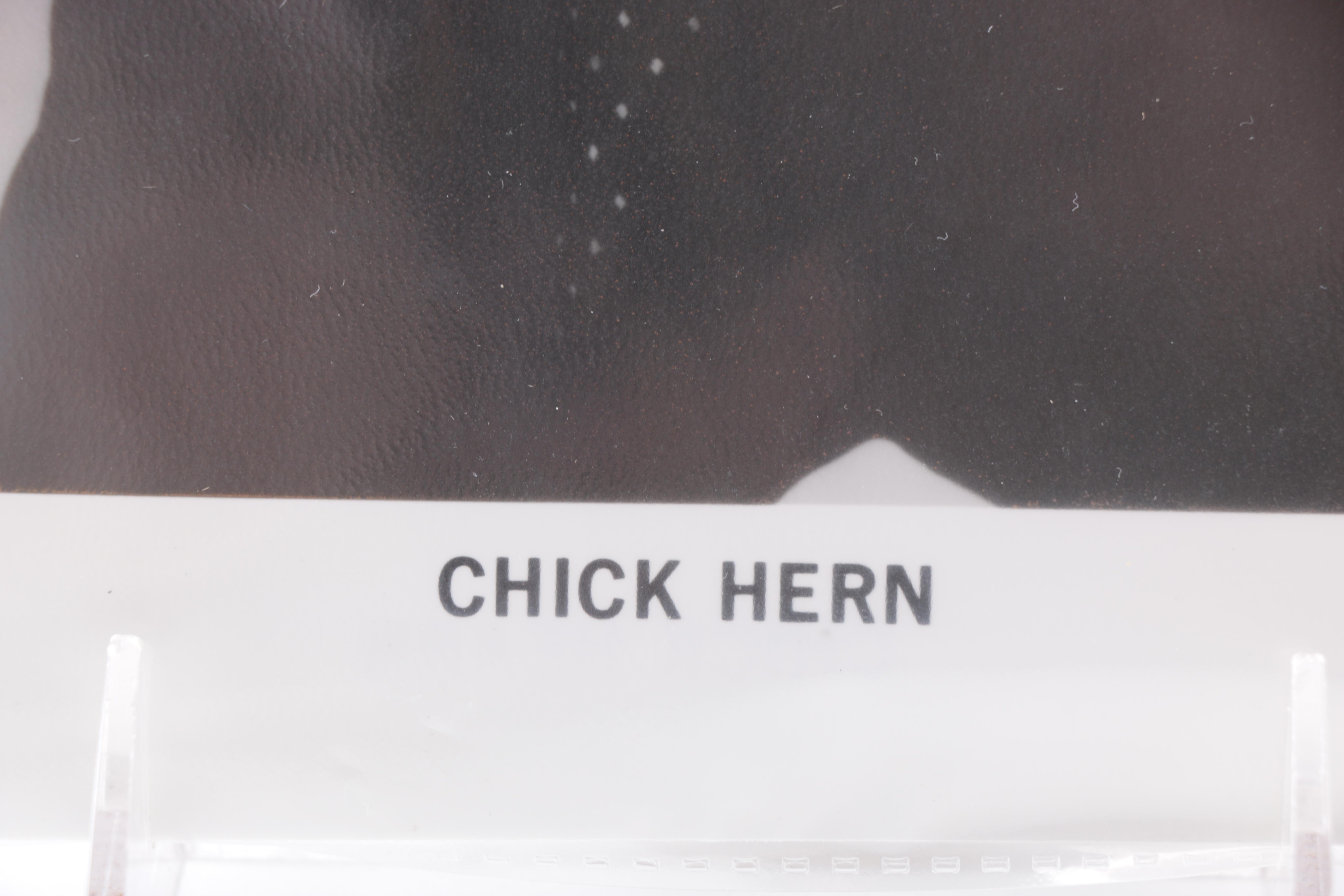 Chick Hearn Signed Images