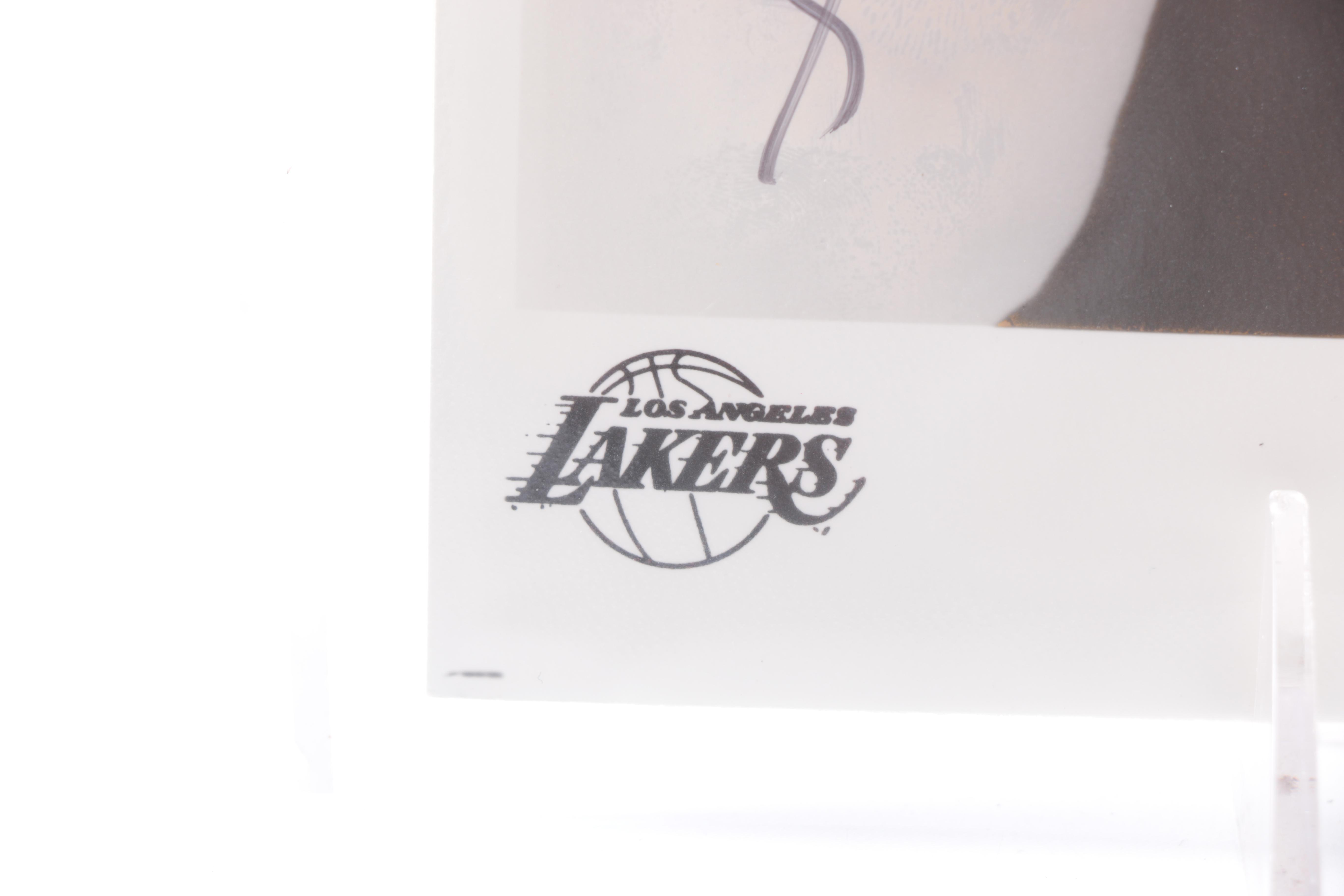 Chick Hearn Signed Images