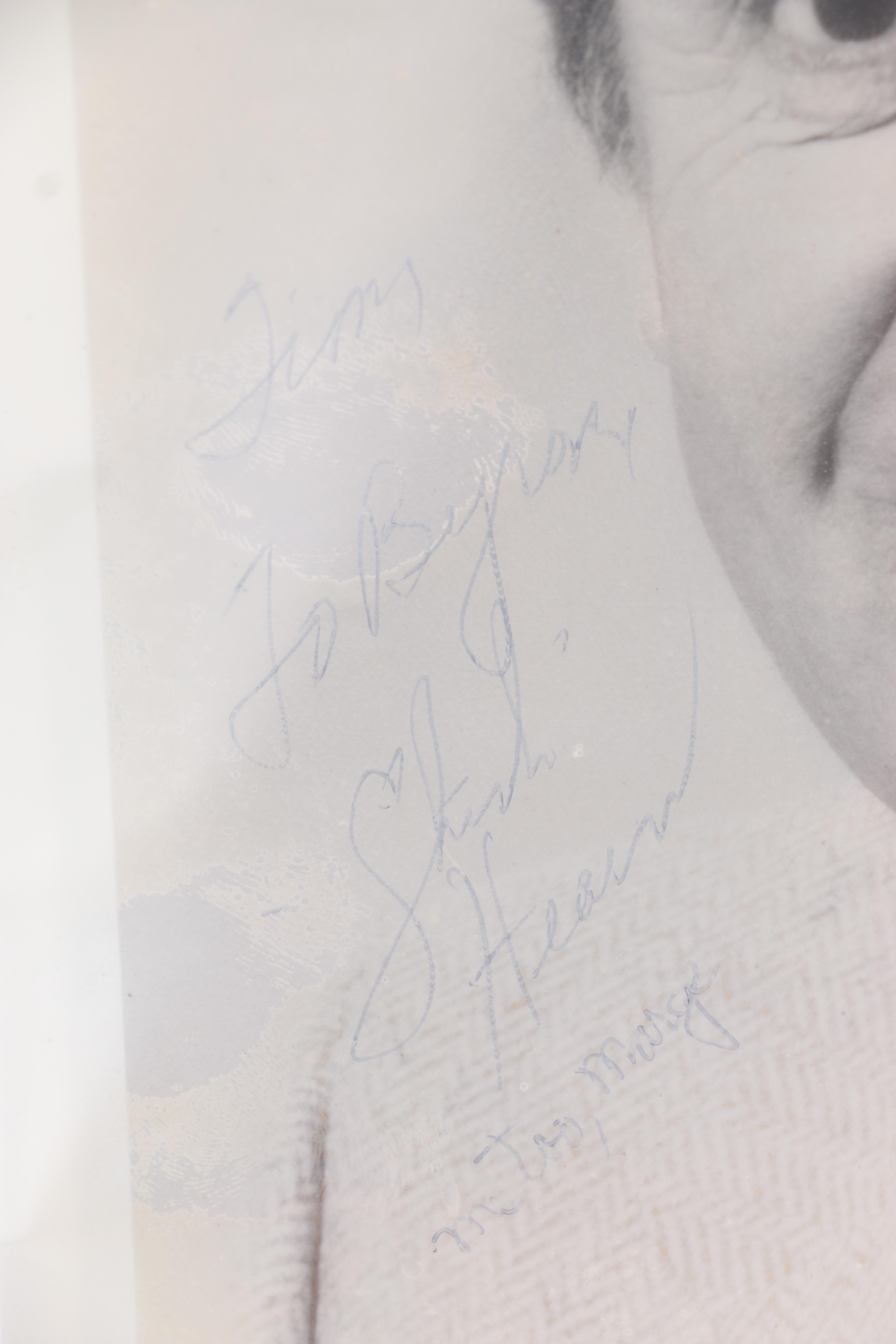 Chick Hearn Signed Images