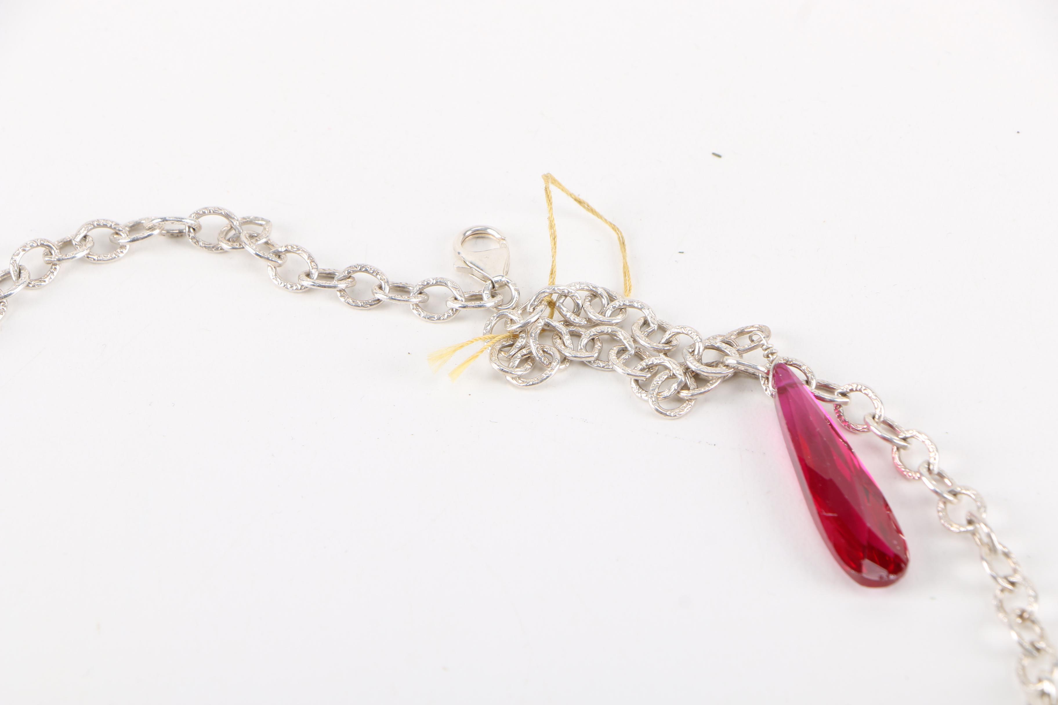 Sterling Silver Statement Necklace