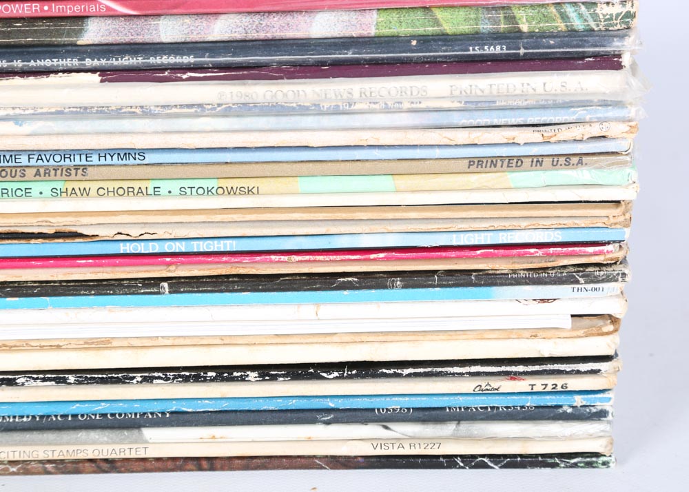 Inspirational LPs Featuring Elvis, Andrae Crouch, Imperials, More