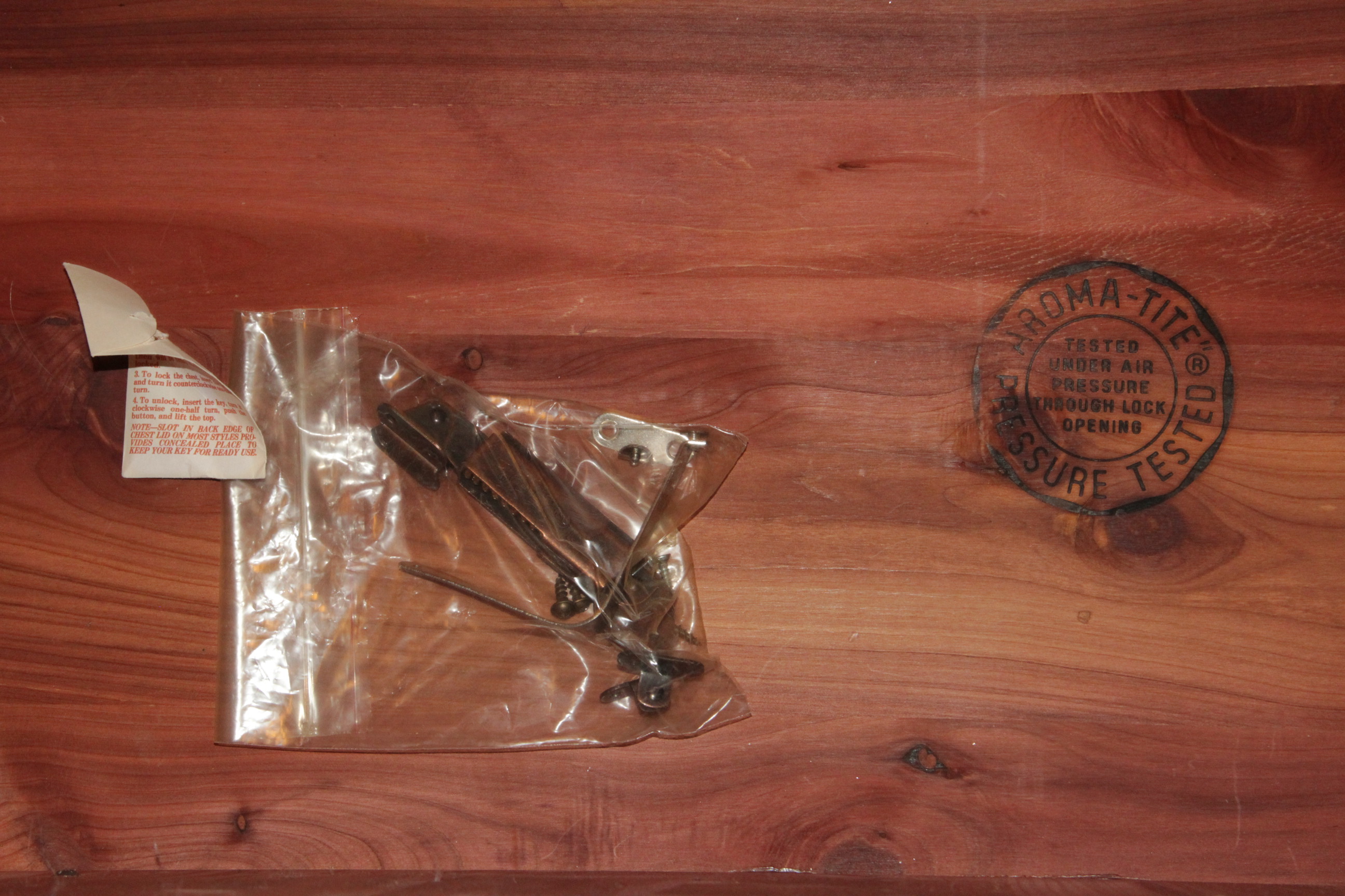 Cedar Lined Hope Chest with Upholstery Covered Top by Lane