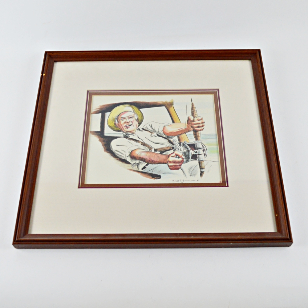 Ernest S. Zimmerman Original Watercolor