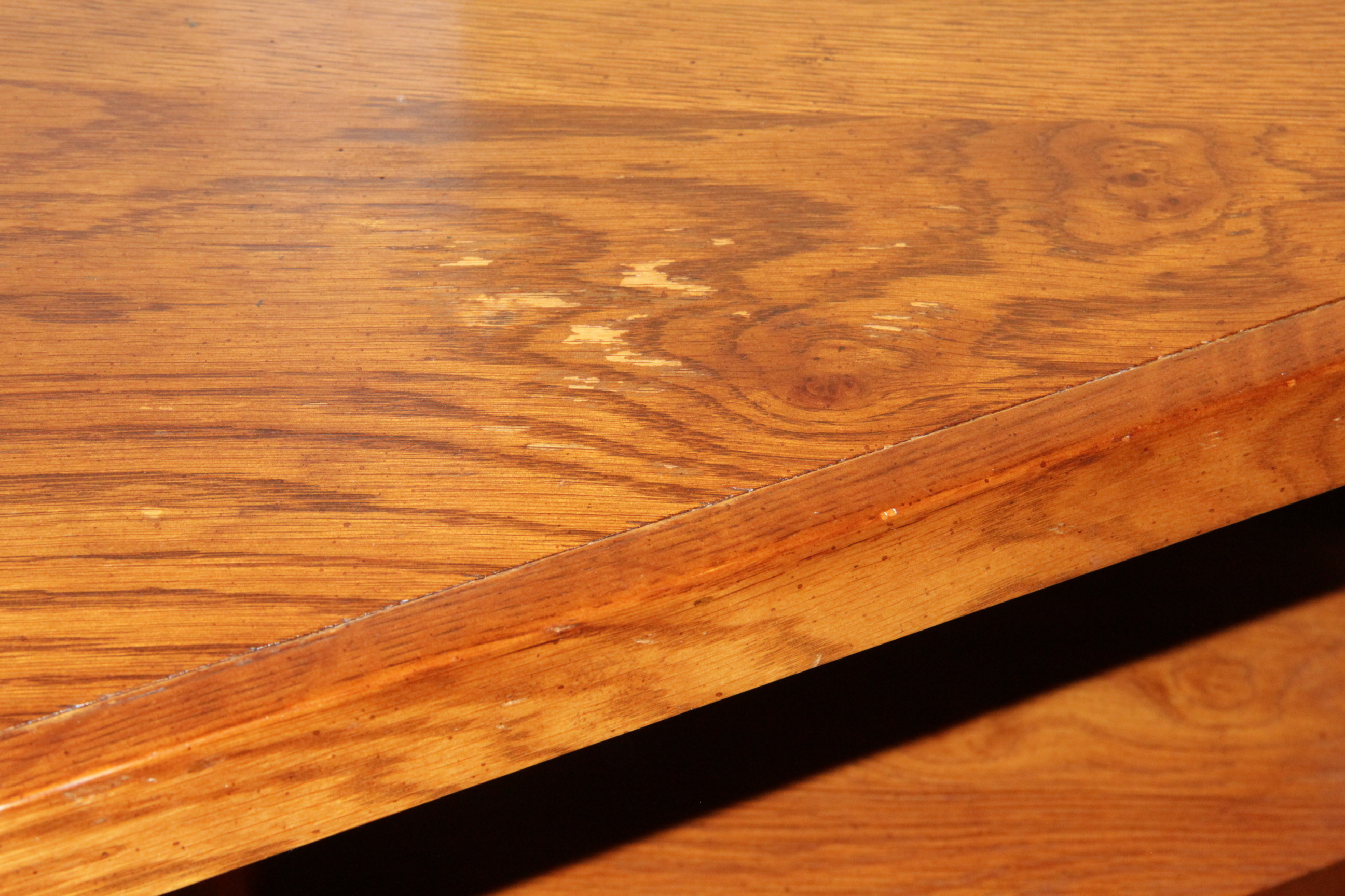 Basset Furniture Campaign Style Headboard/Bed Table Combination