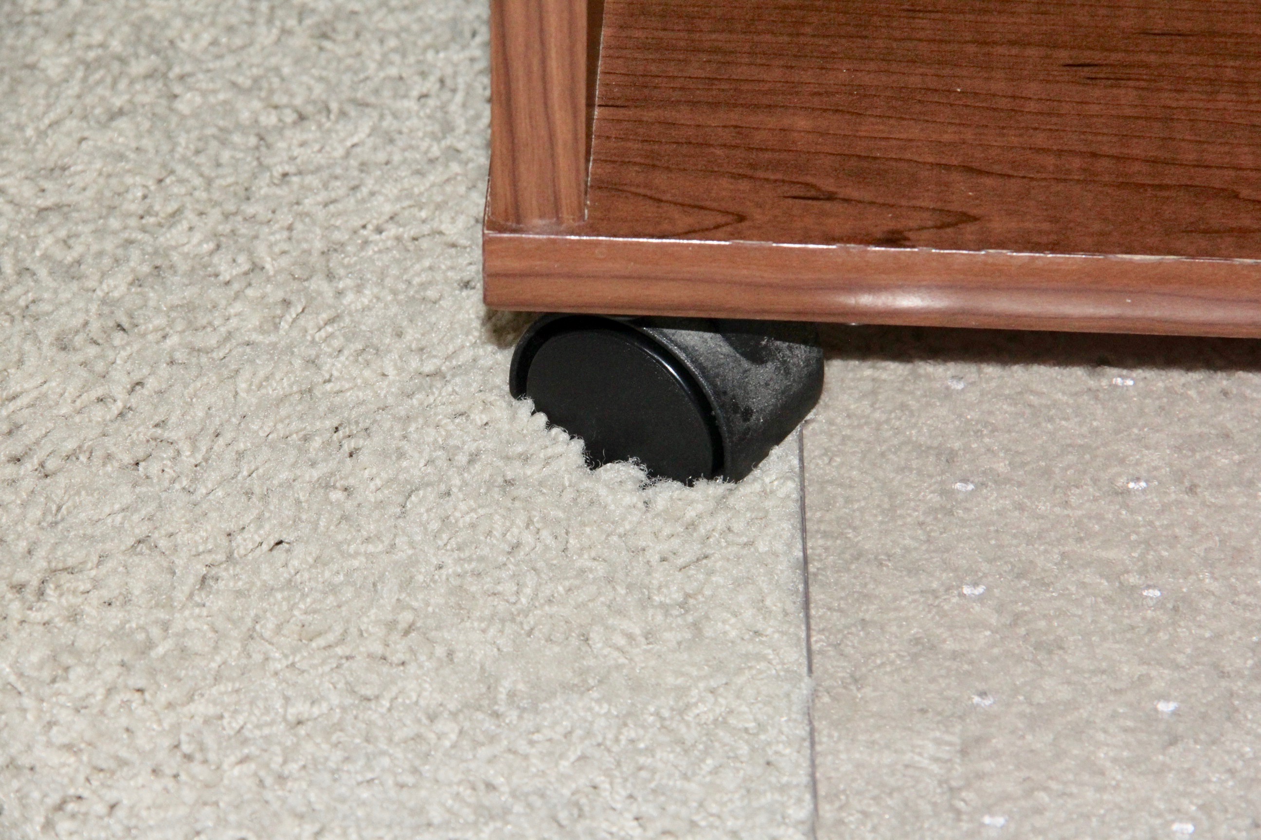 Brown Wooden Computer Table with Hutch