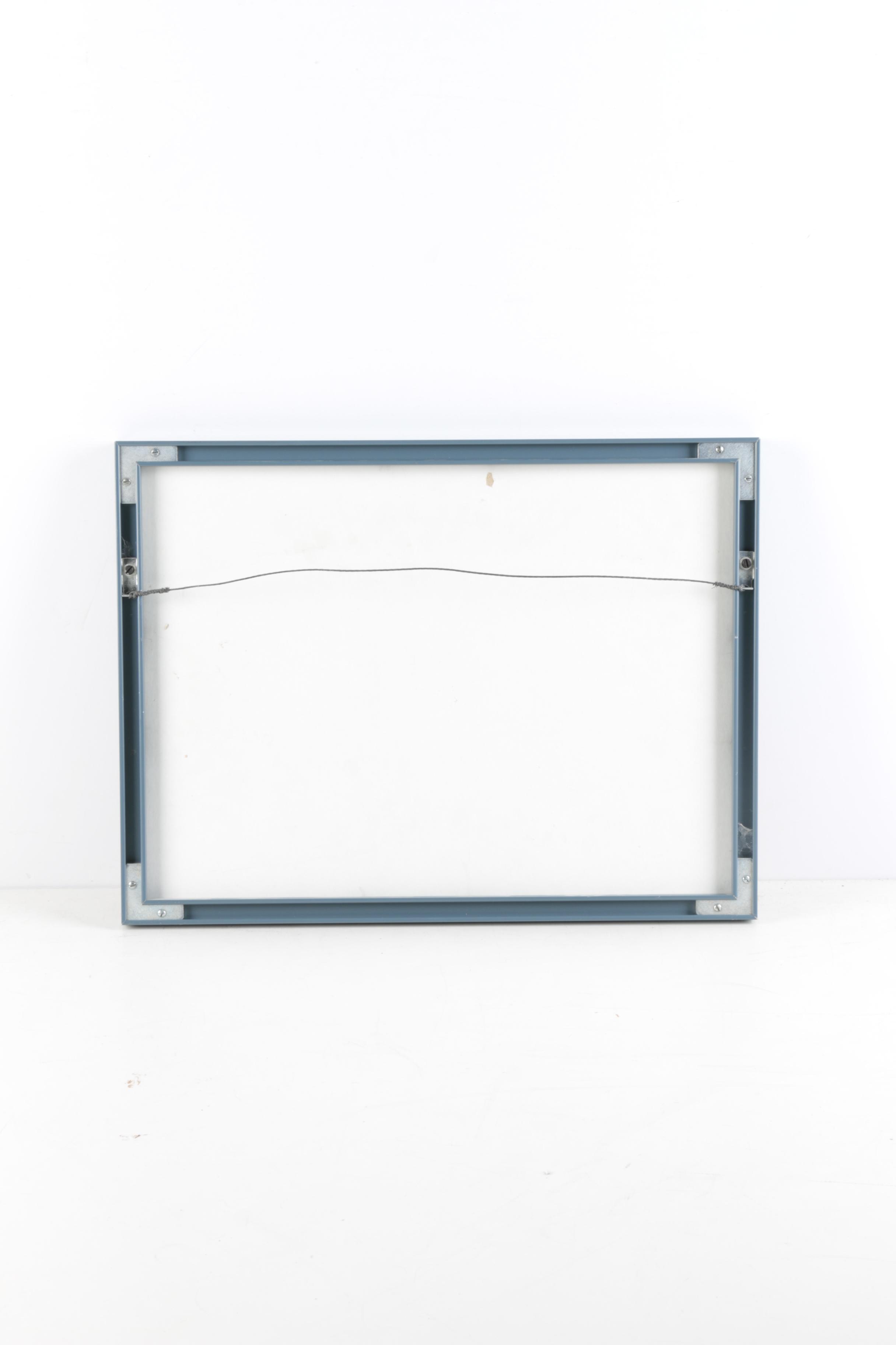 Vintage Bruce A. Kwitny Color Photograph of River Landscape