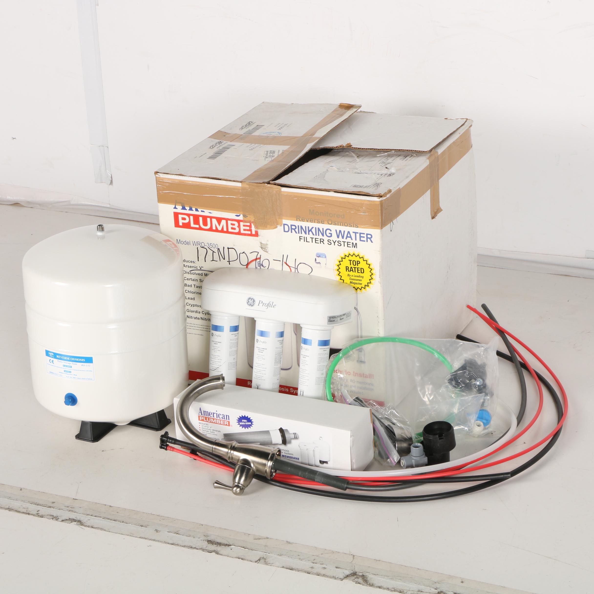 American Plumber Drinking Water Filter System