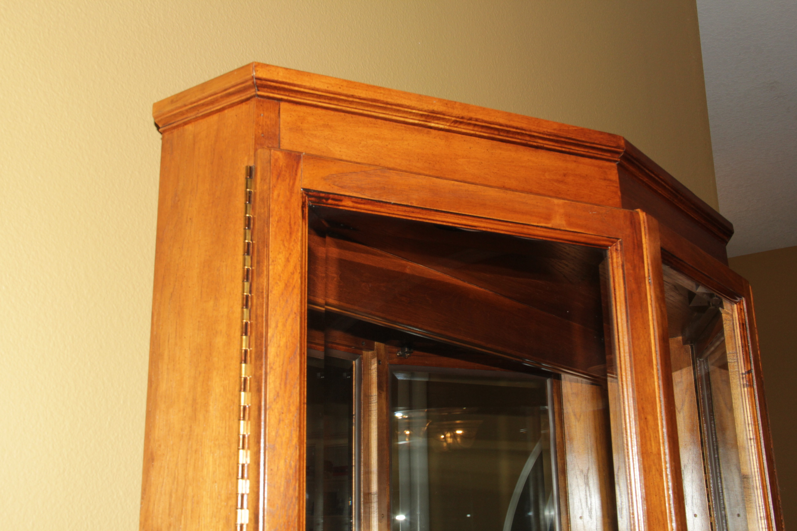 Vintage Mahogany Display Cabinet