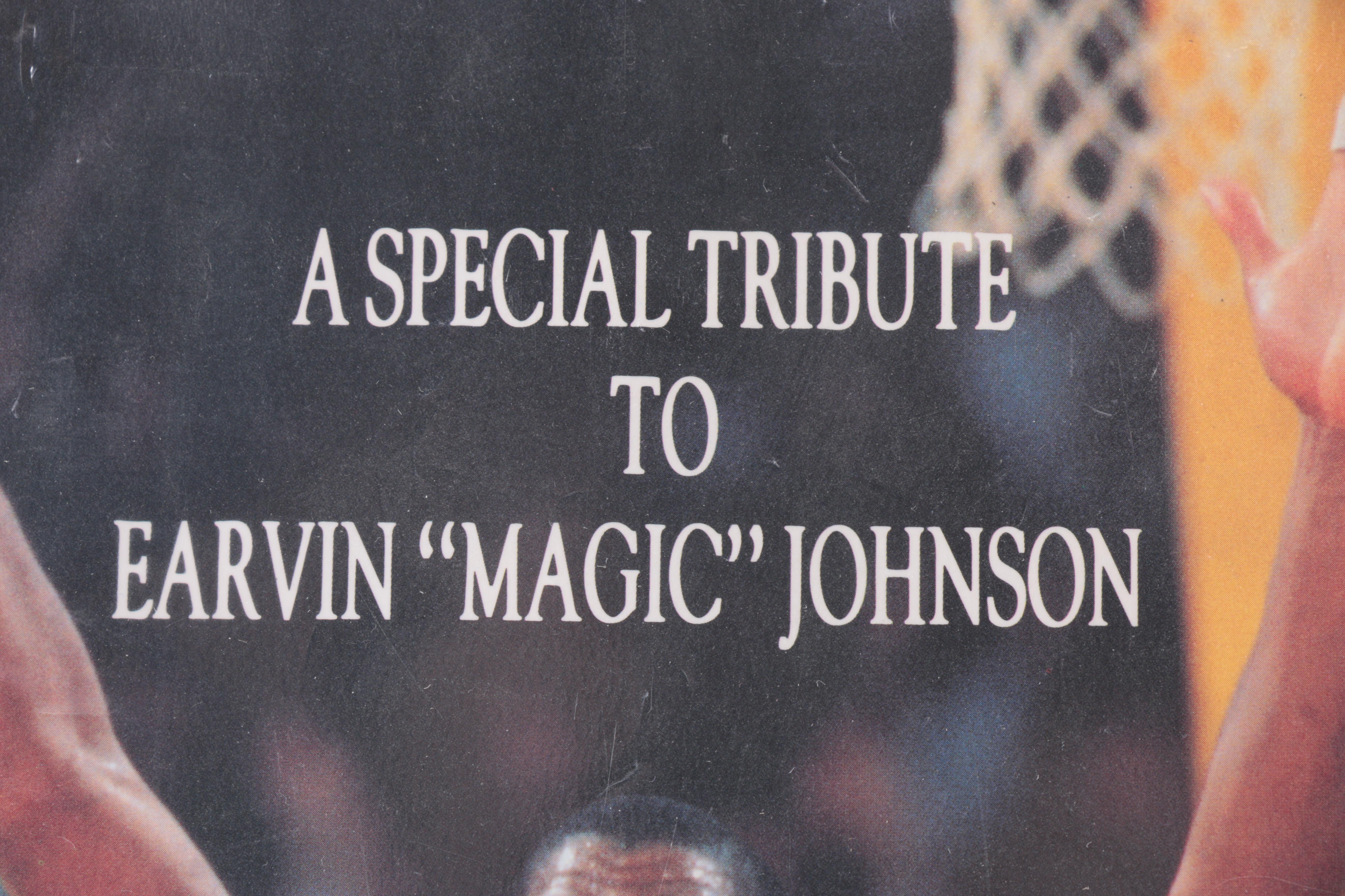 Assorted Magic Johnson Memorabilia