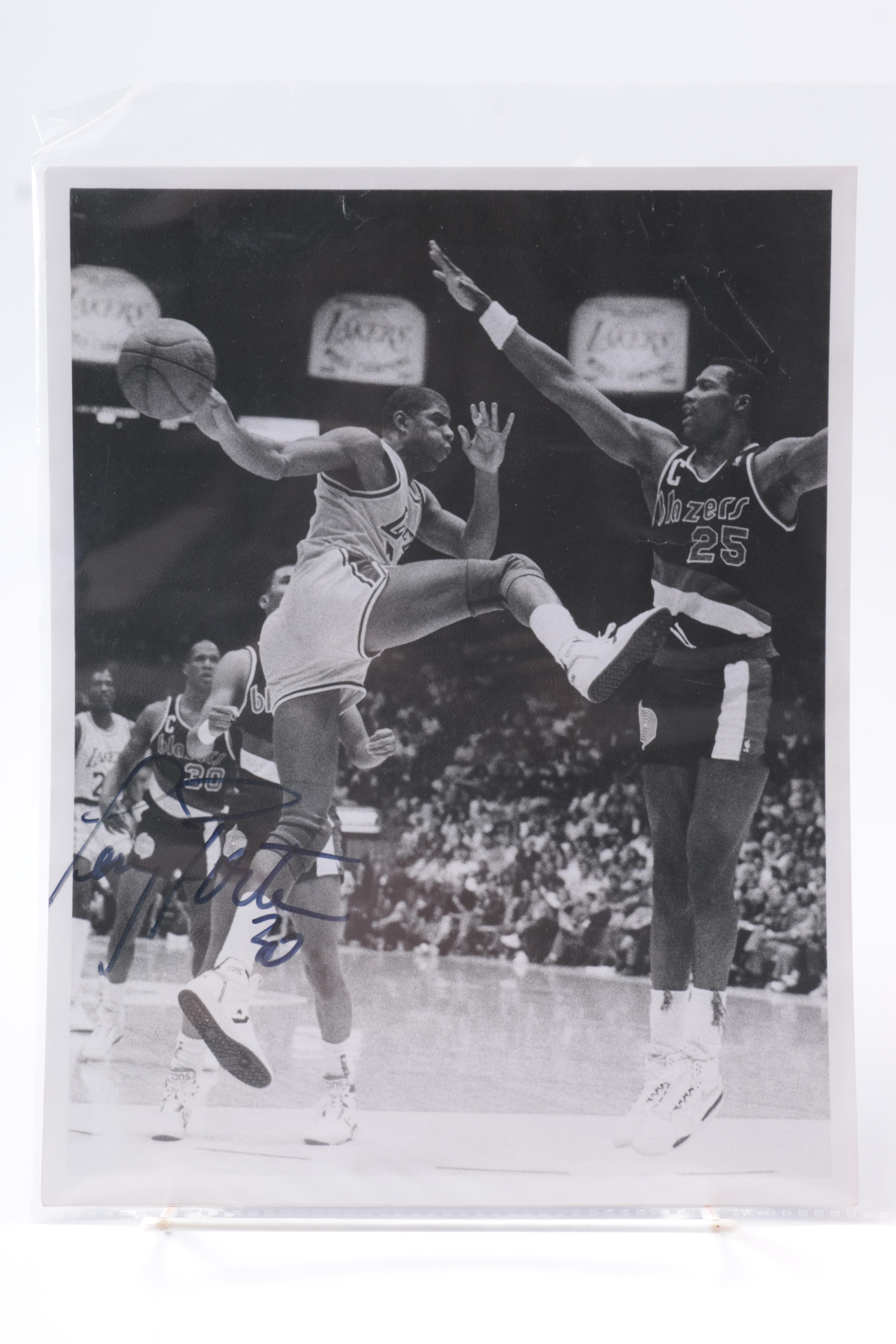 Assorted Magic Johnson Memorabilia