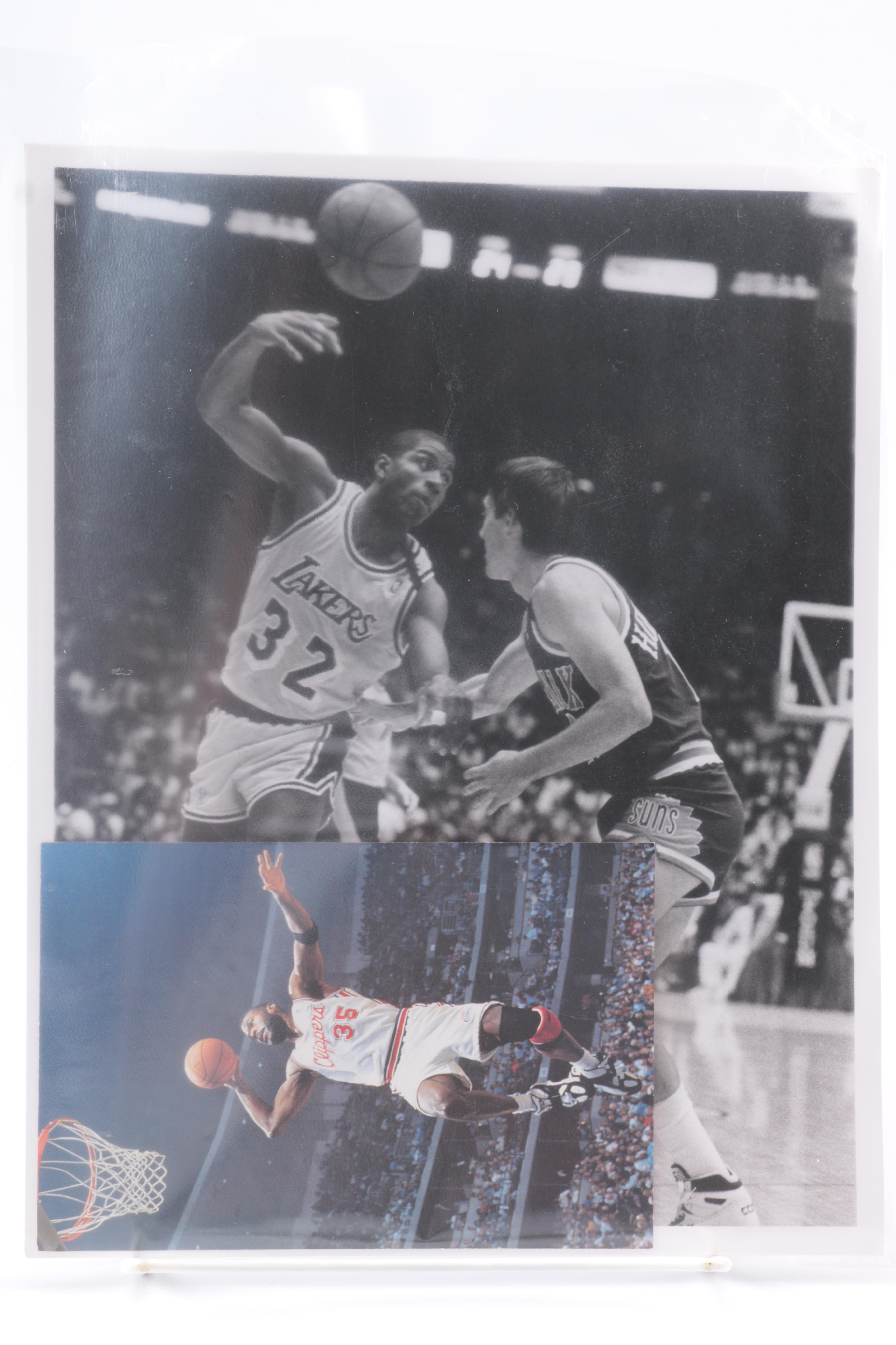 Assorted Magic Johnson Memorabilia