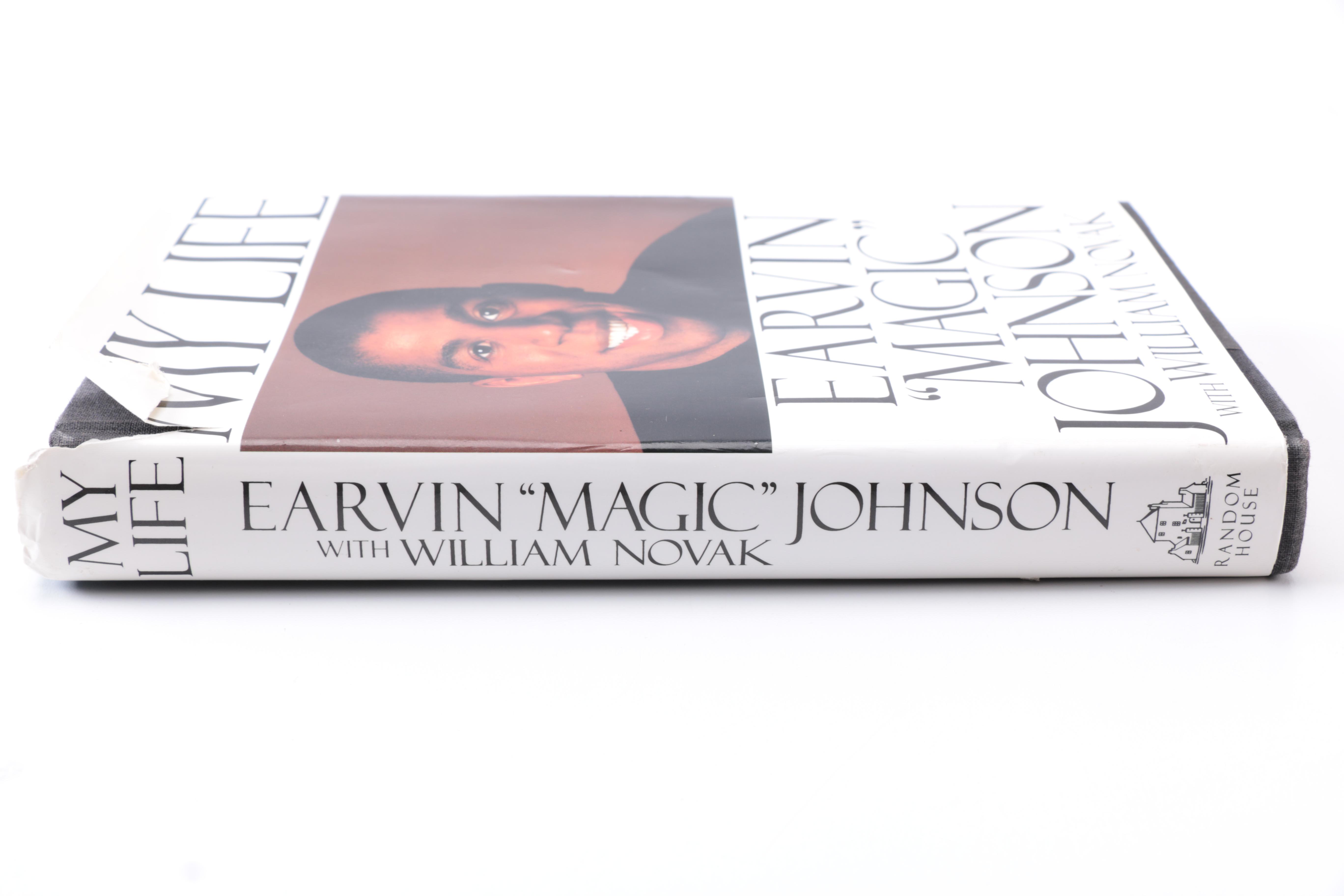 Assorted Magic Johnson Memorabilia