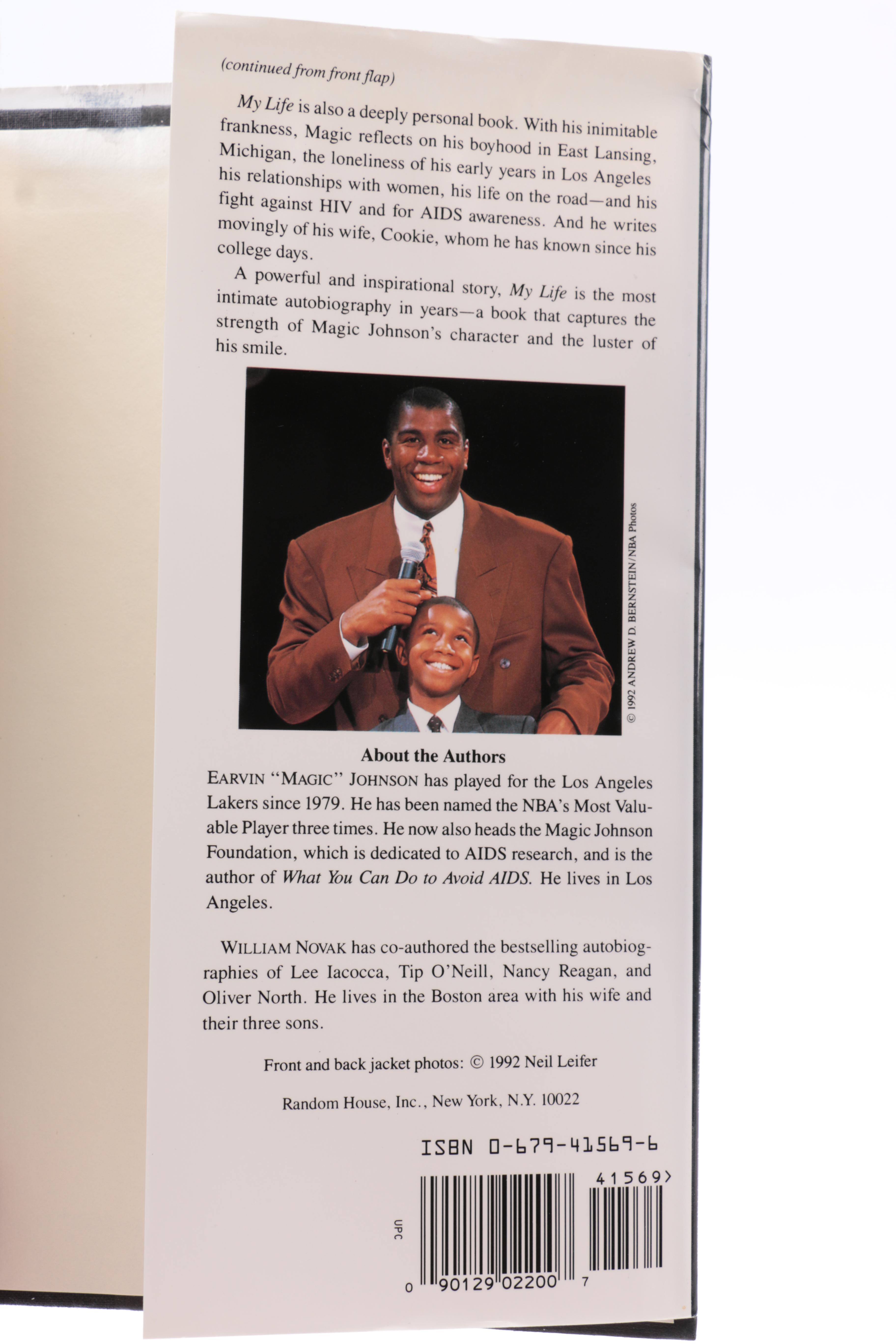 Assorted Magic Johnson Memorabilia