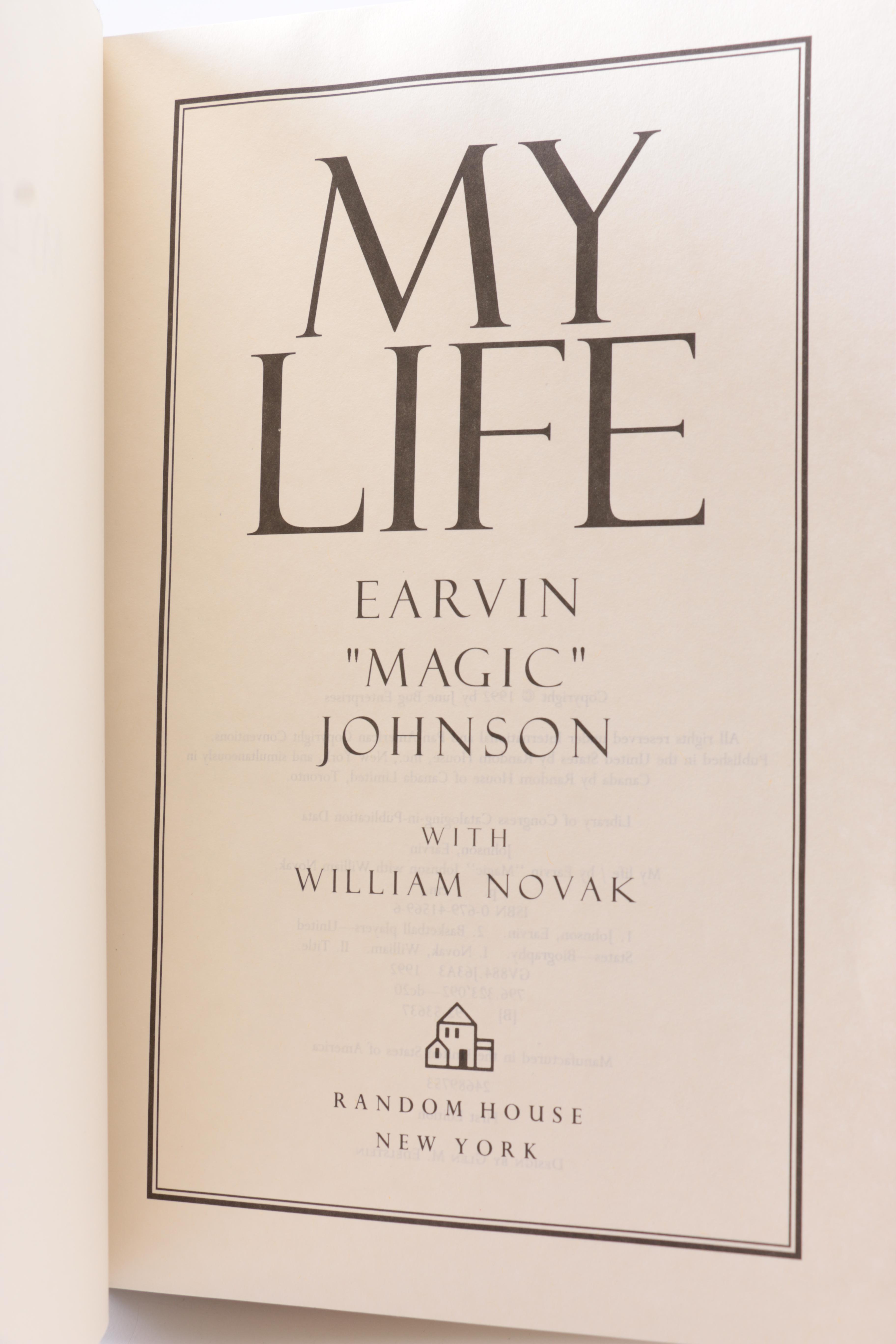 Assorted Magic Johnson Memorabilia