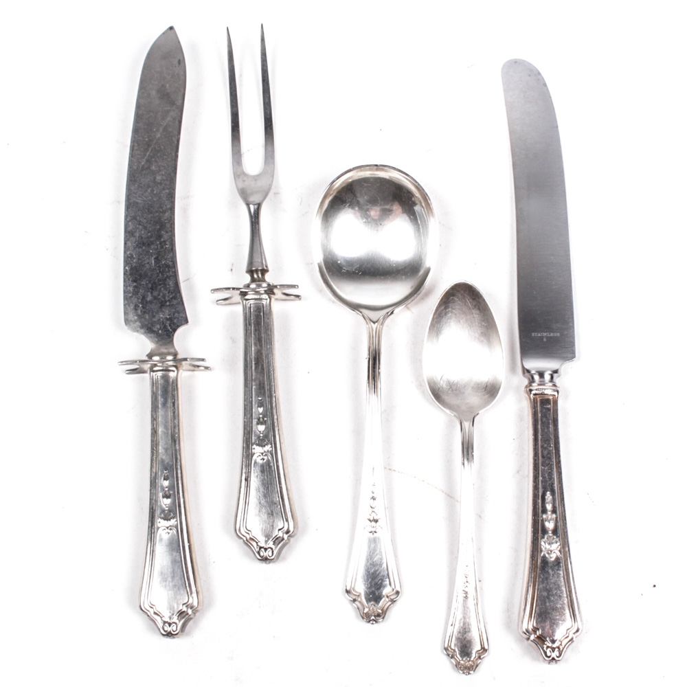 Gorham "Shelburne" Silver Plate Flatware