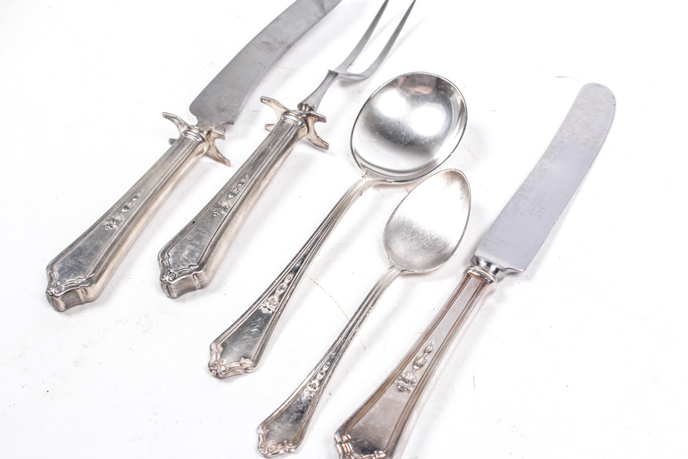 Gorham "Shelburne" Silver Plate Flatware