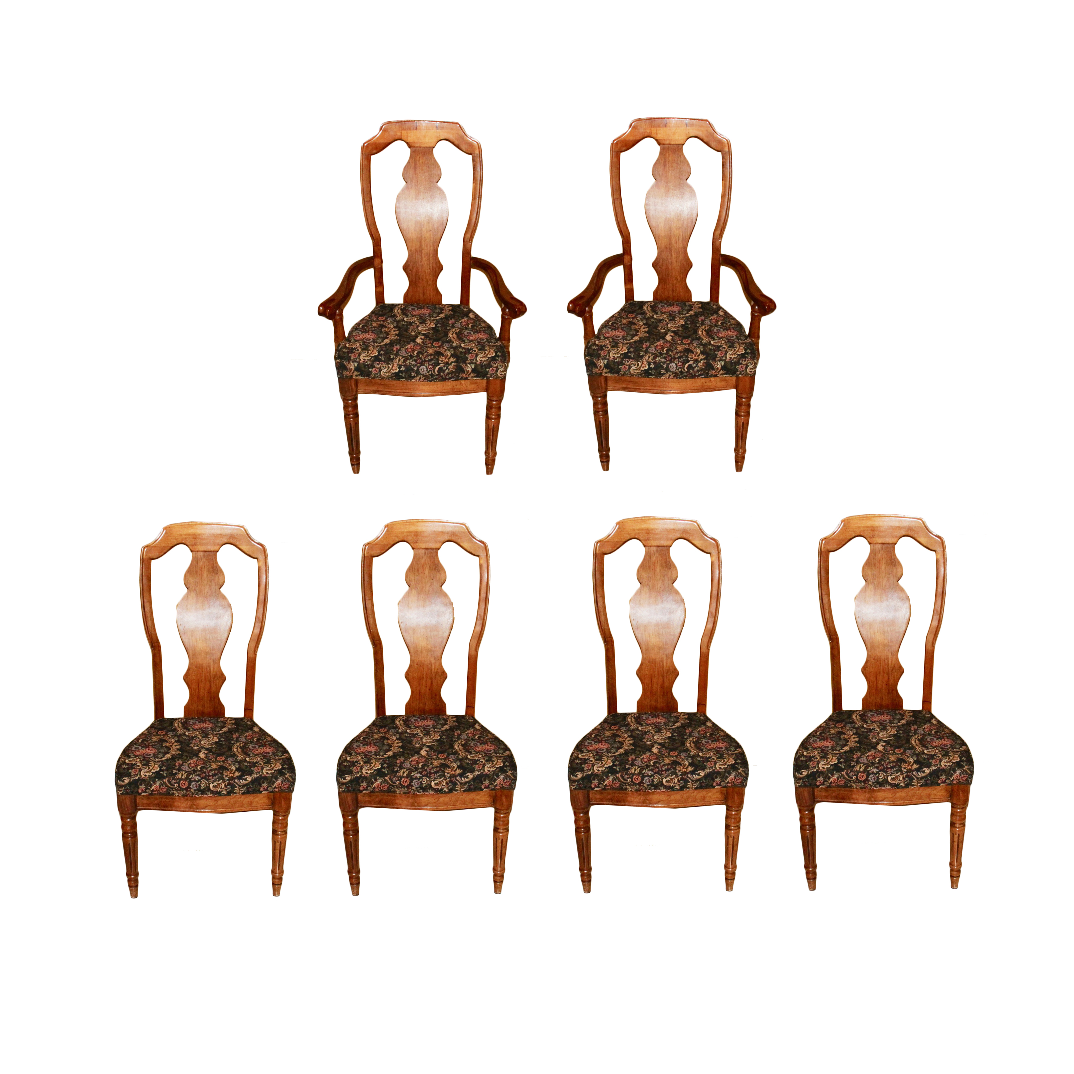 Set of Sheraton Style Dining Chairs by American Drew, Inc.