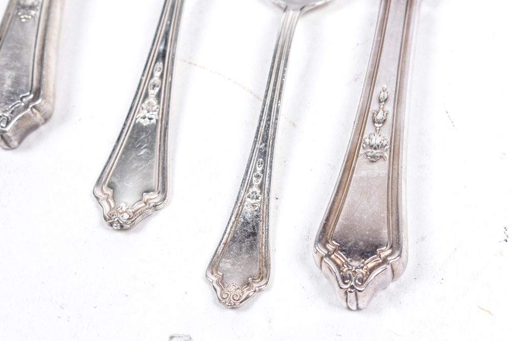 Gorham "Shelburne" Silver Plate Flatware