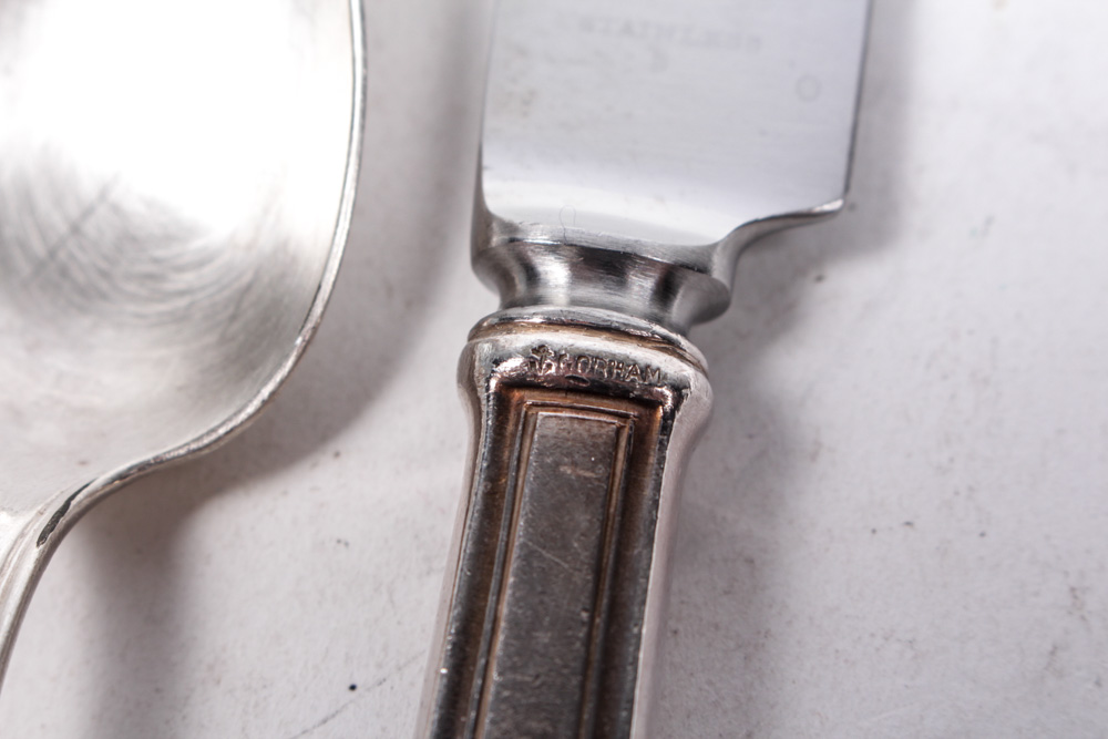 Gorham "Shelburne" Silver Plate Flatware