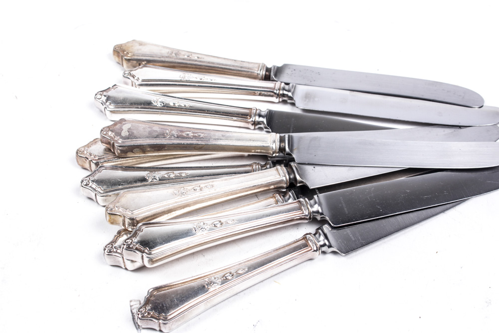 Gorham "Shelburne" Silver Plate Flatware