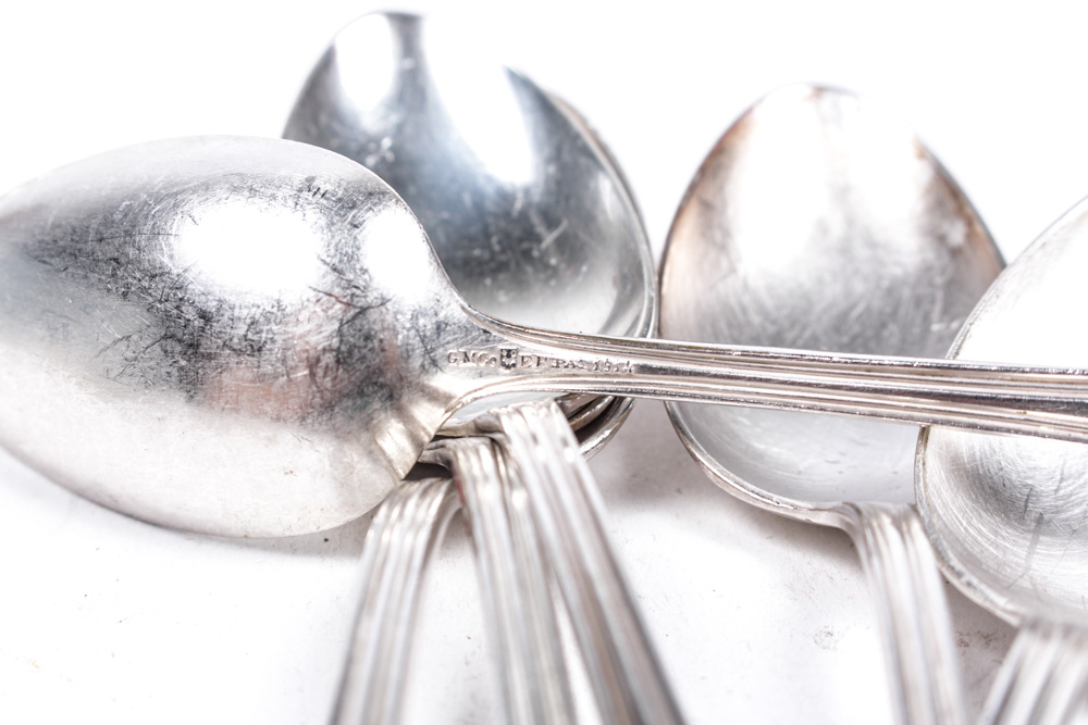 Gorham "Shelburne" Silver Plate Flatware